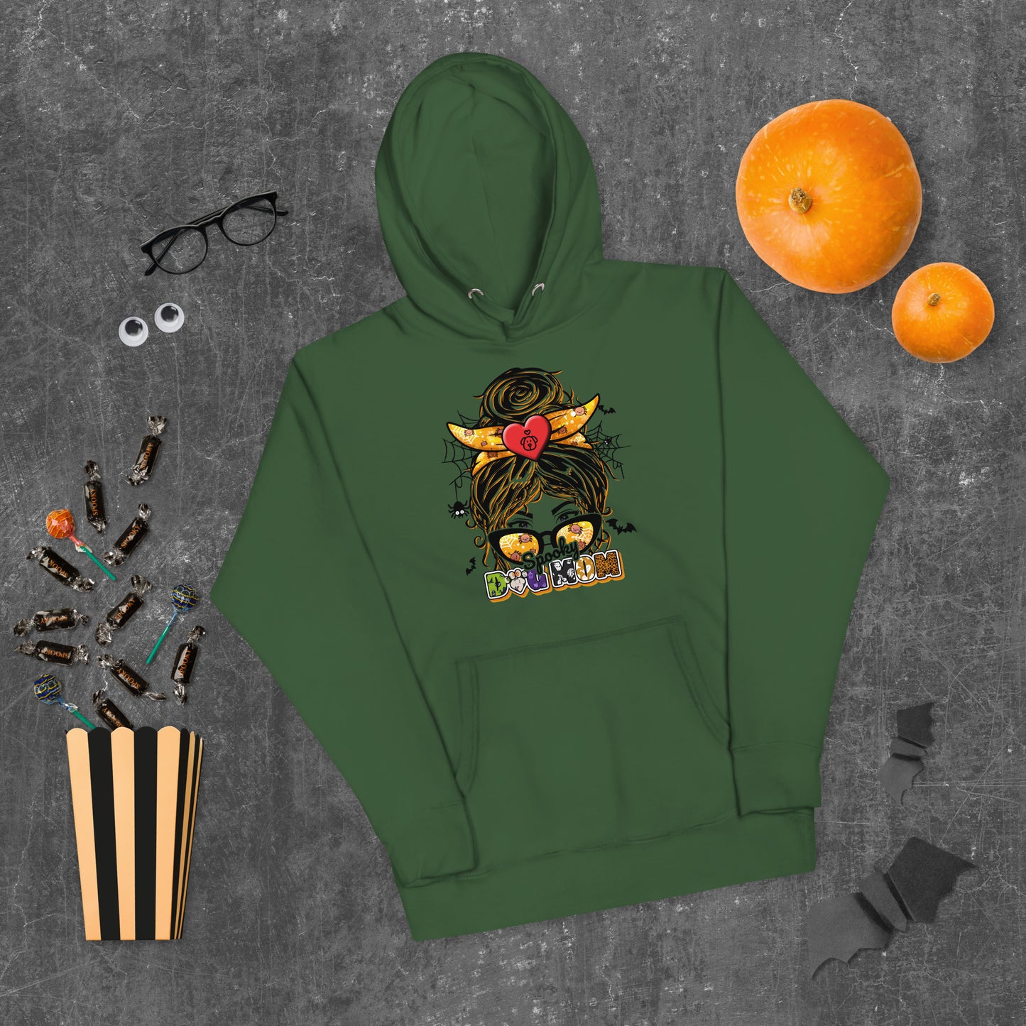 Spooky Dog Mom Unisex Hoodie