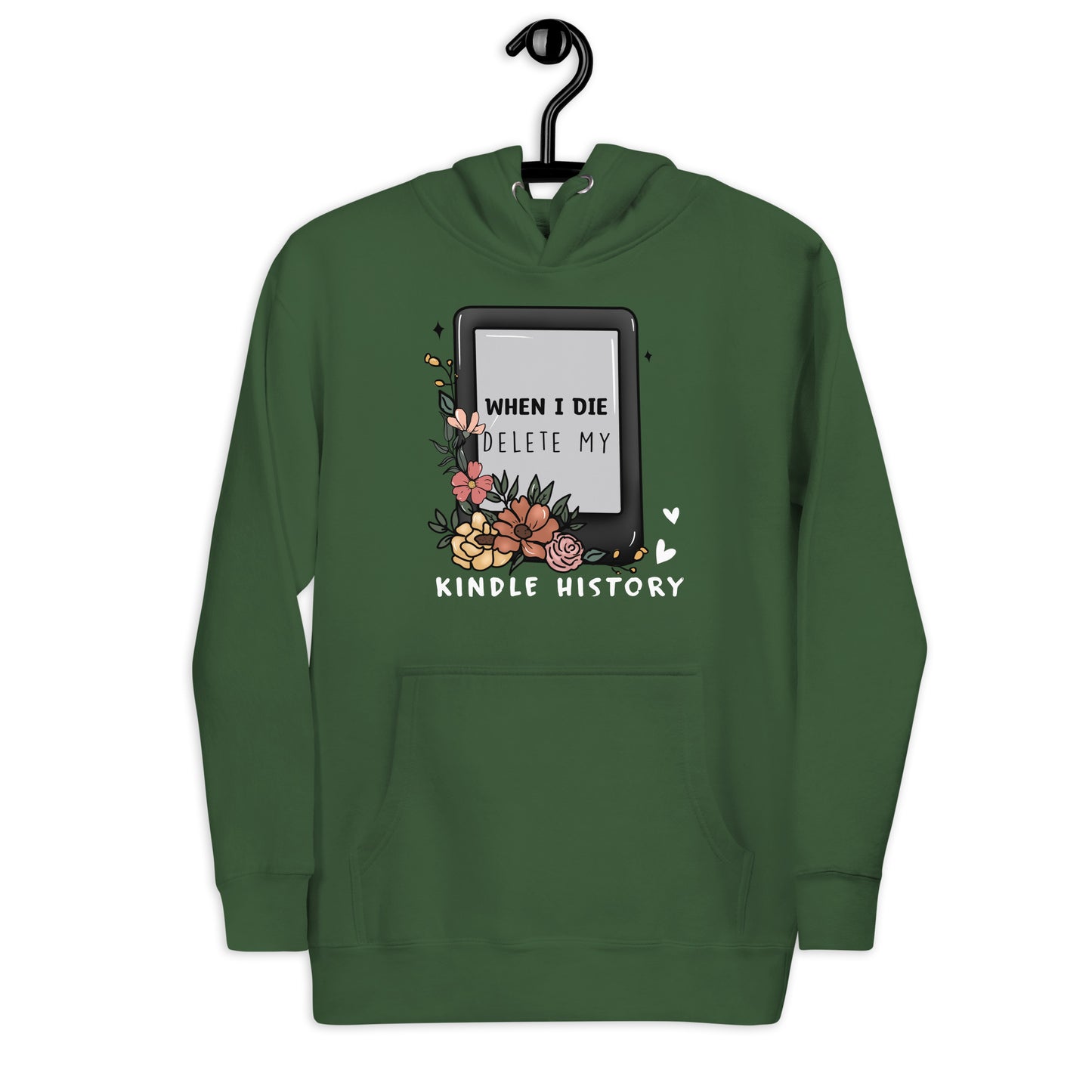 Delete Kindle History Unisex Hoodie