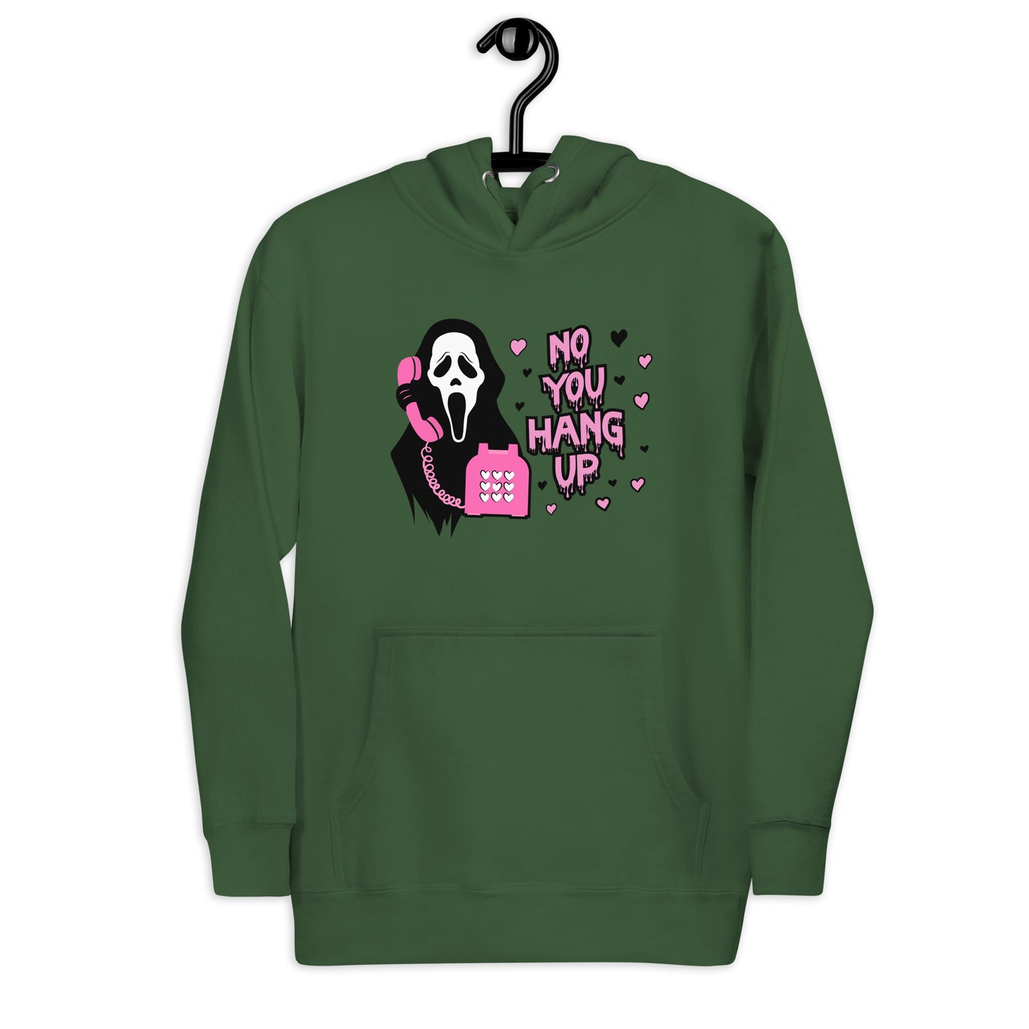 No You Hang Up Horror Unisex Hoodie