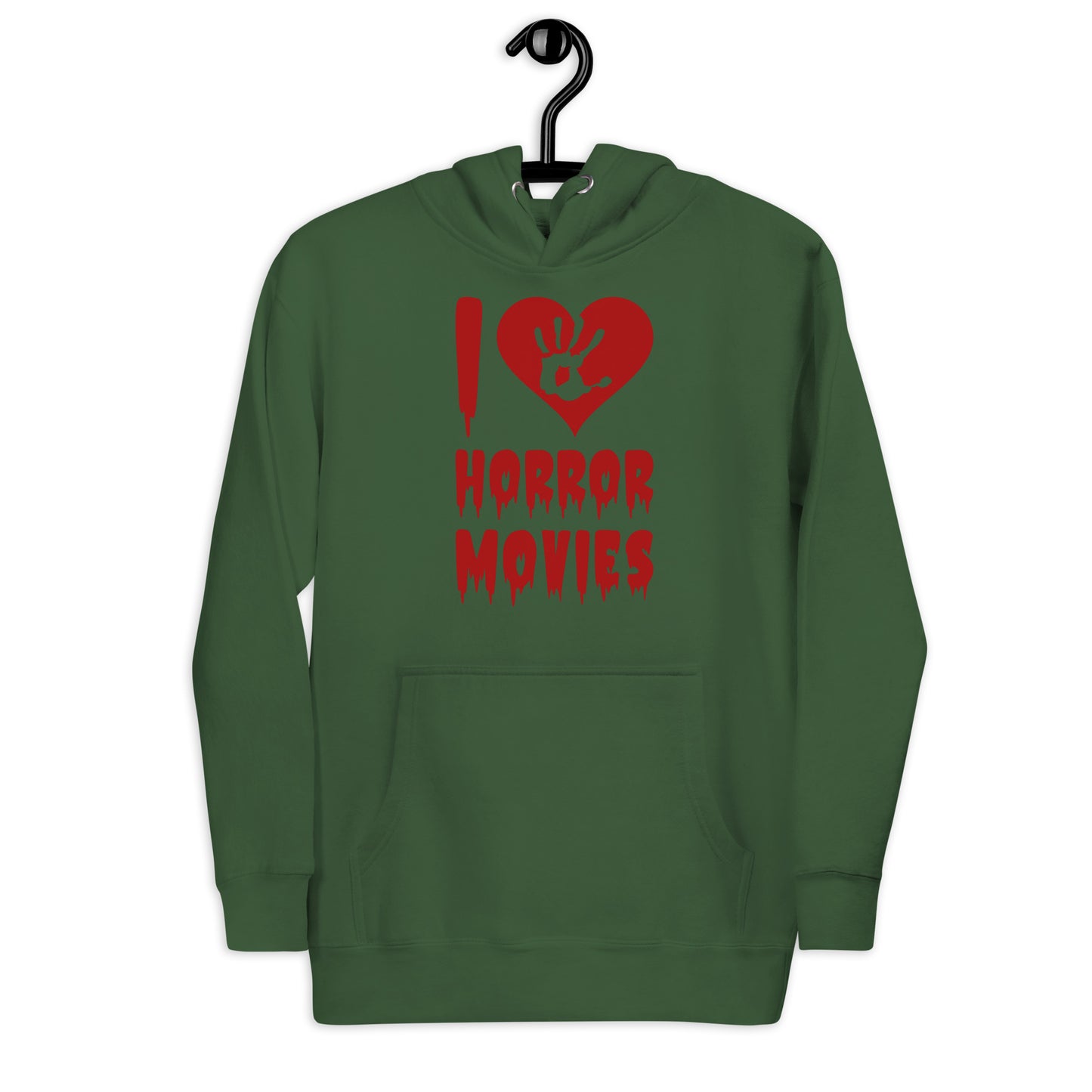 I Heart Horror Movies Unisex Hoodie