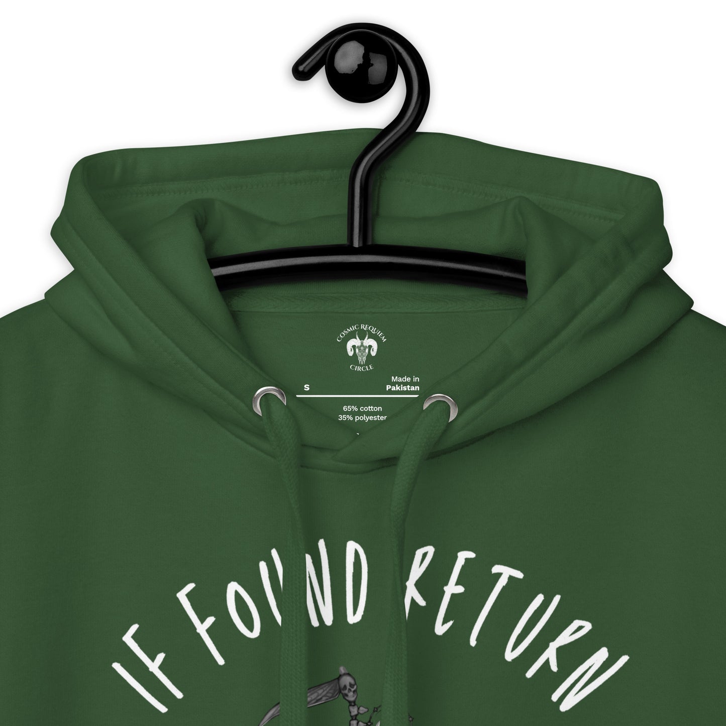 If Found Return to Lady Death Unisex Hoodie