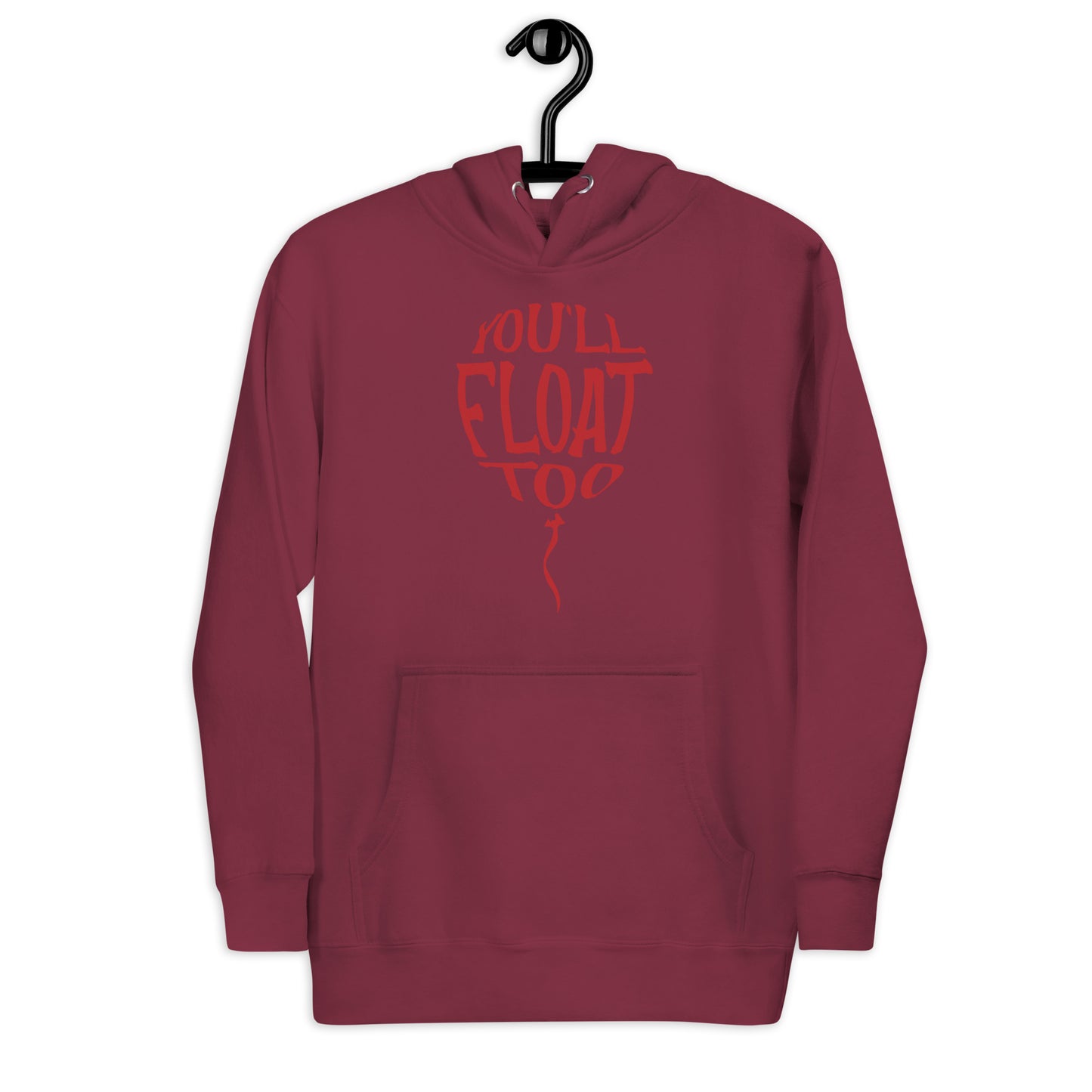 Halloween Horror Scary Youll Float Too Unisex Hoodie