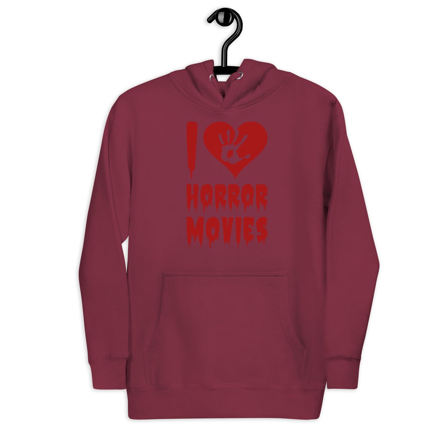 I Heart Horror Movies Unisex Hoodie