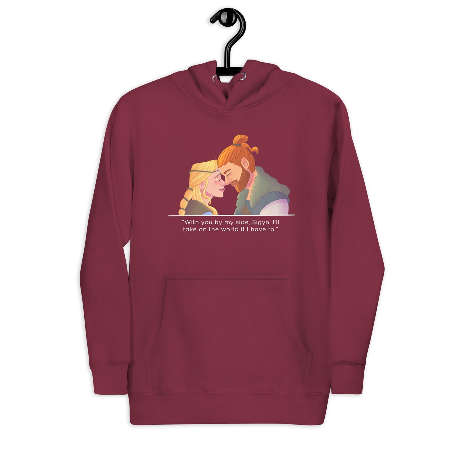 Loki & Sigyn "Take on the World" Hoodie – Serpentine Symphony by Lucinda Wicked