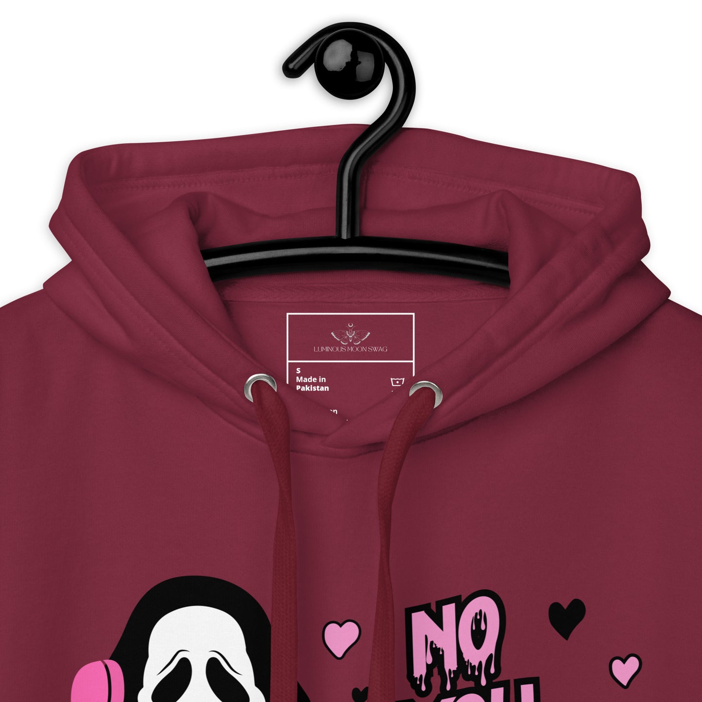 No You Hang Up Horror Unisex Hoodie
