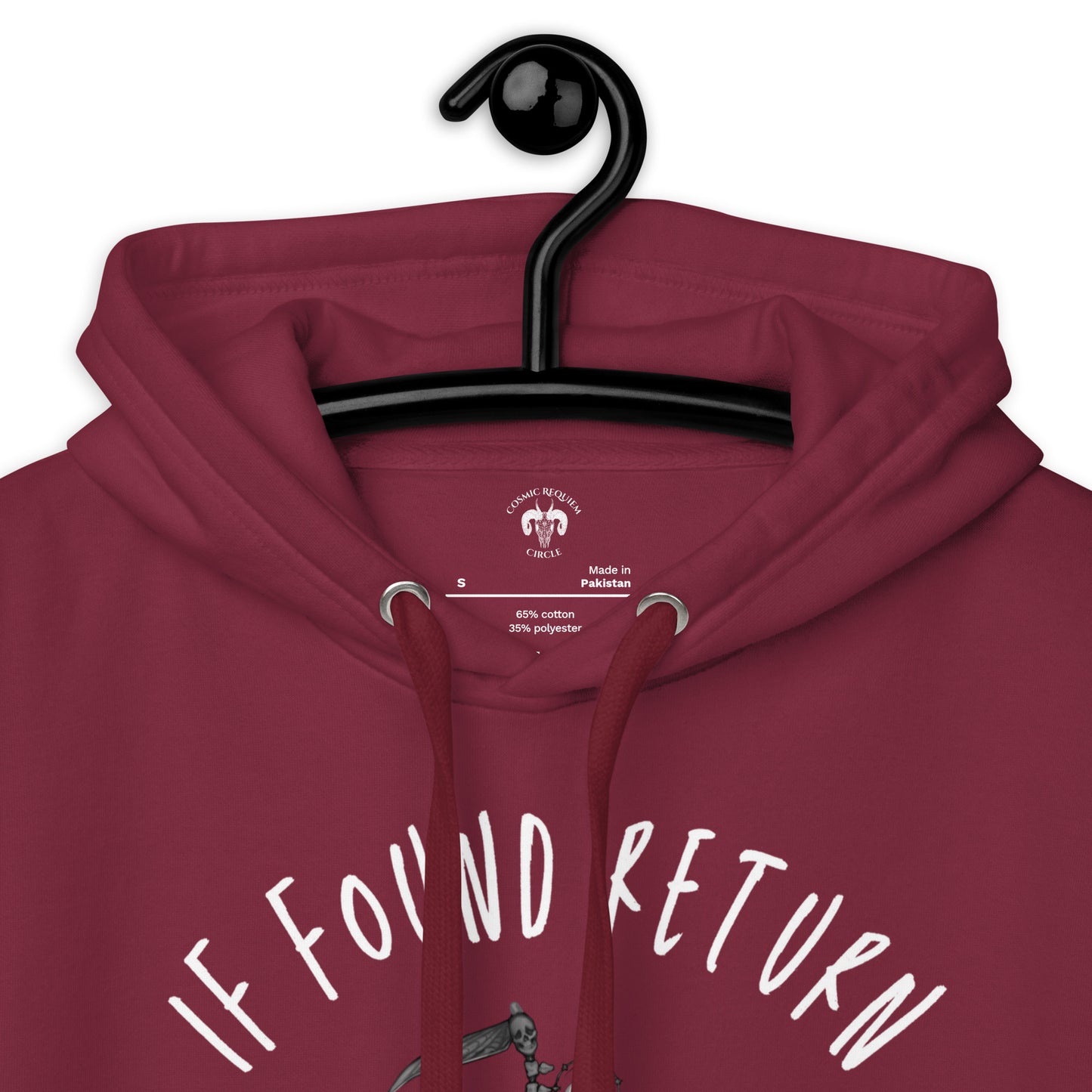 If Found Return to Lady Death Unisex Hoodie