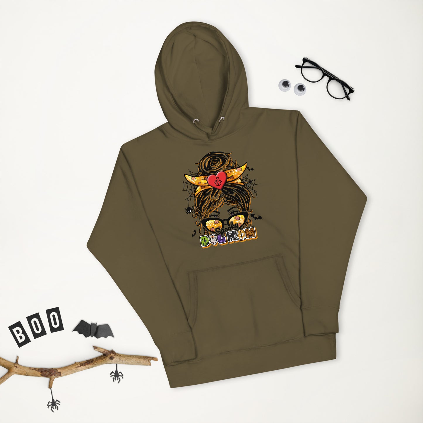 Spooky Dog Mom Unisex Hoodie