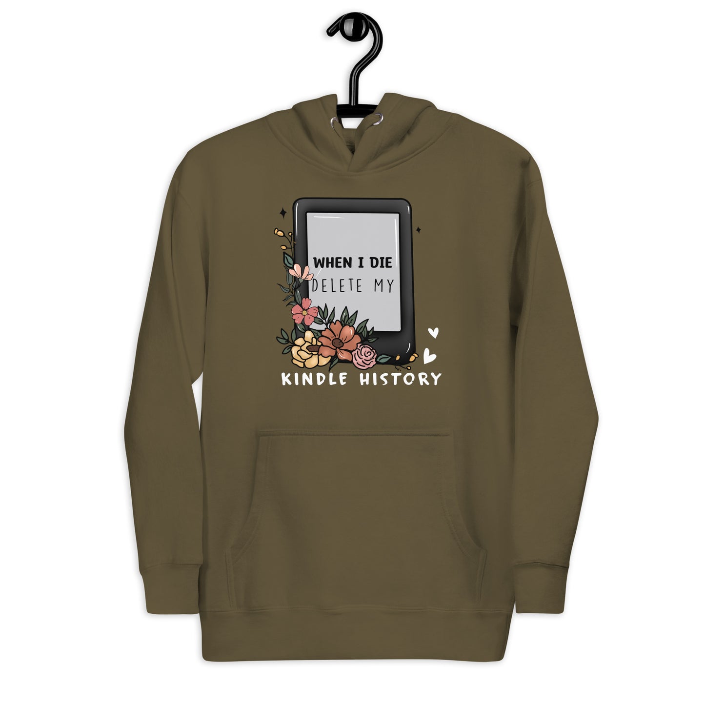 Delete Kindle History Unisex Hoodie