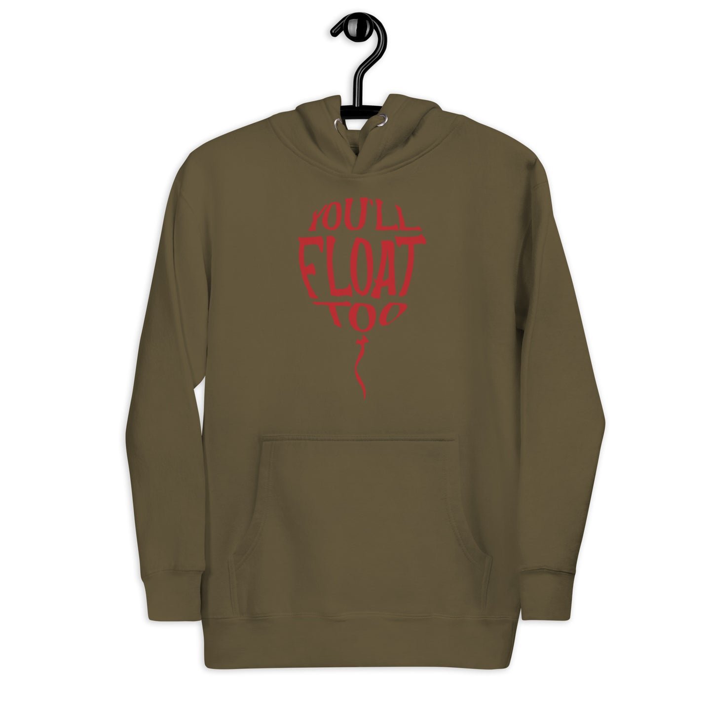 Halloween Horror Scary Youll Float Too Unisex Hoodie