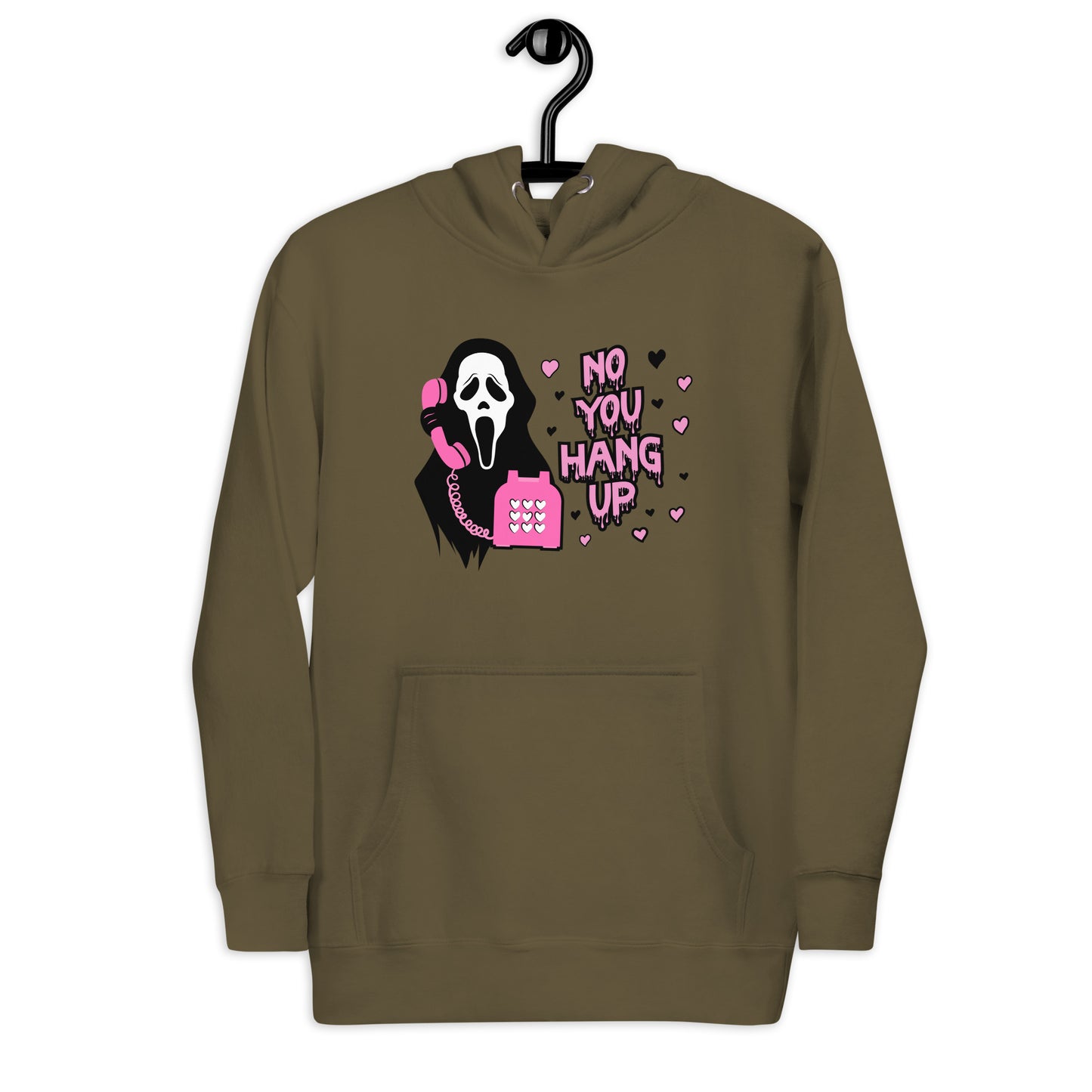 No You Hang Up Horror Unisex Hoodie