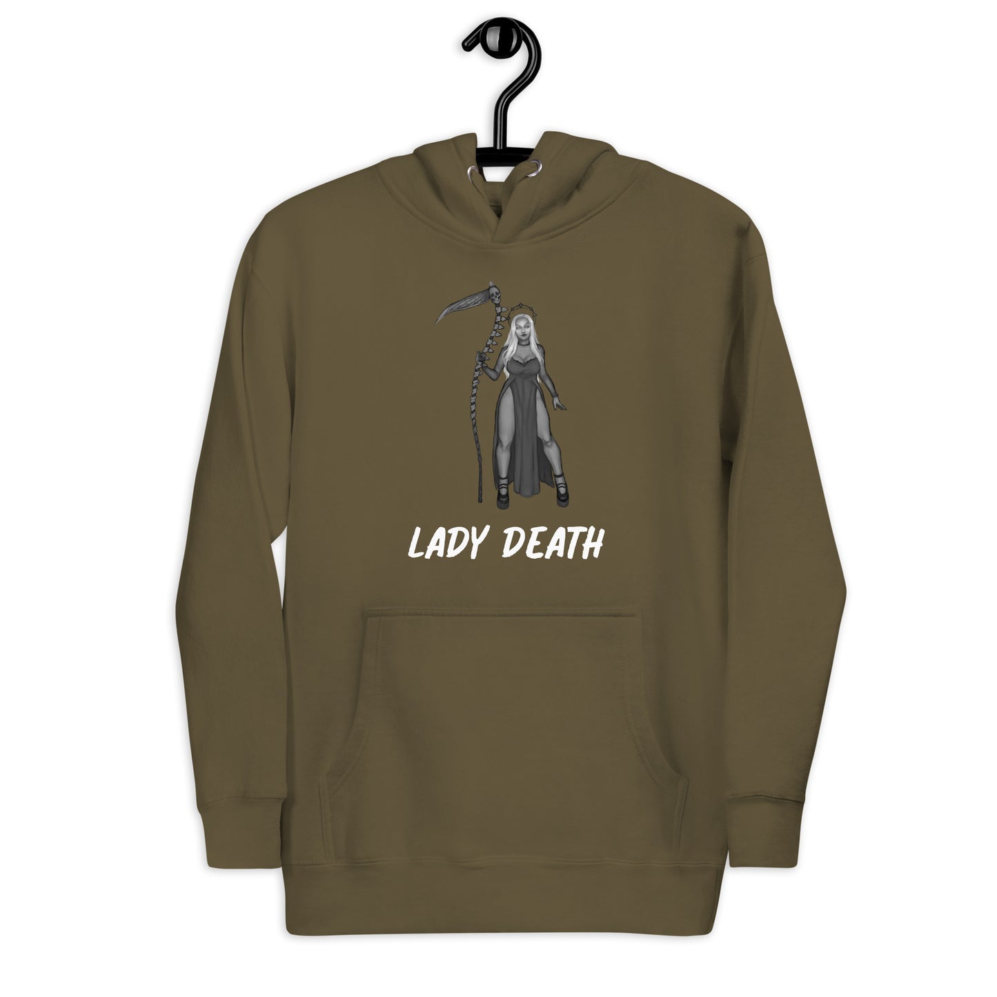 Lady Death - Cosmic Requiem Circle Unisex Hoodie