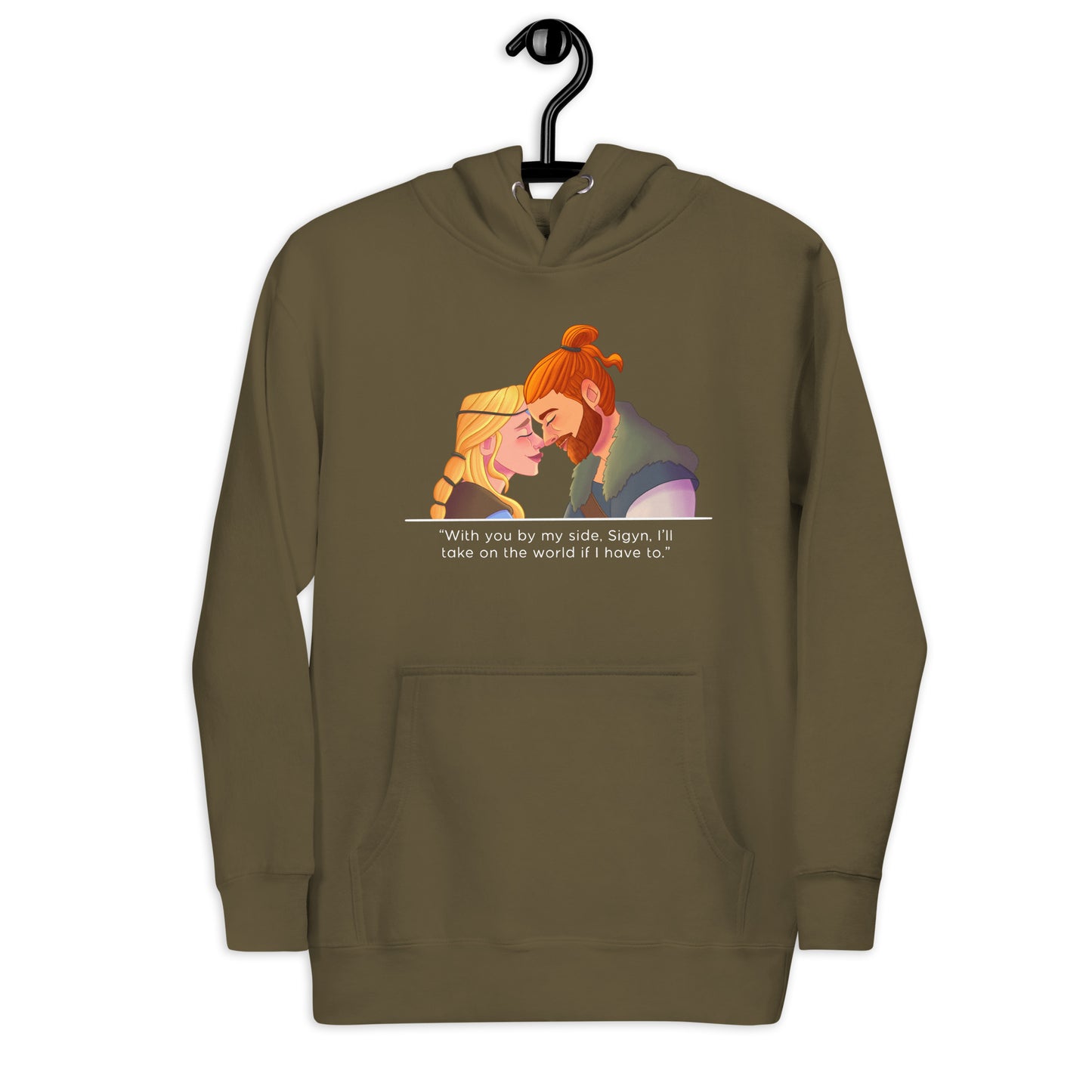 Loki & Sigyn "Take on the World" Hoodie – Serpentine Symphony by Lucinda Wicked