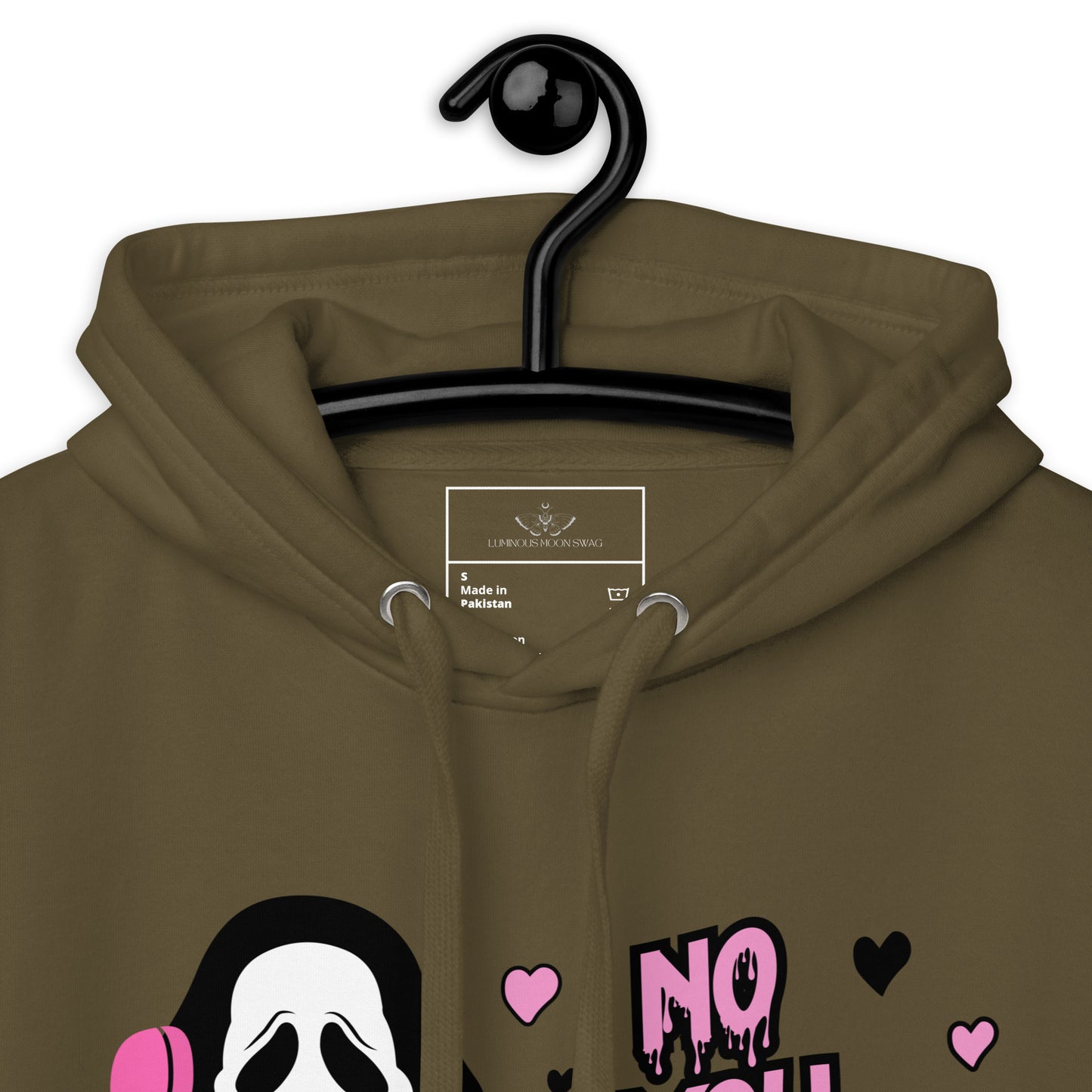 No You Hang Up Horror Unisex Hoodie