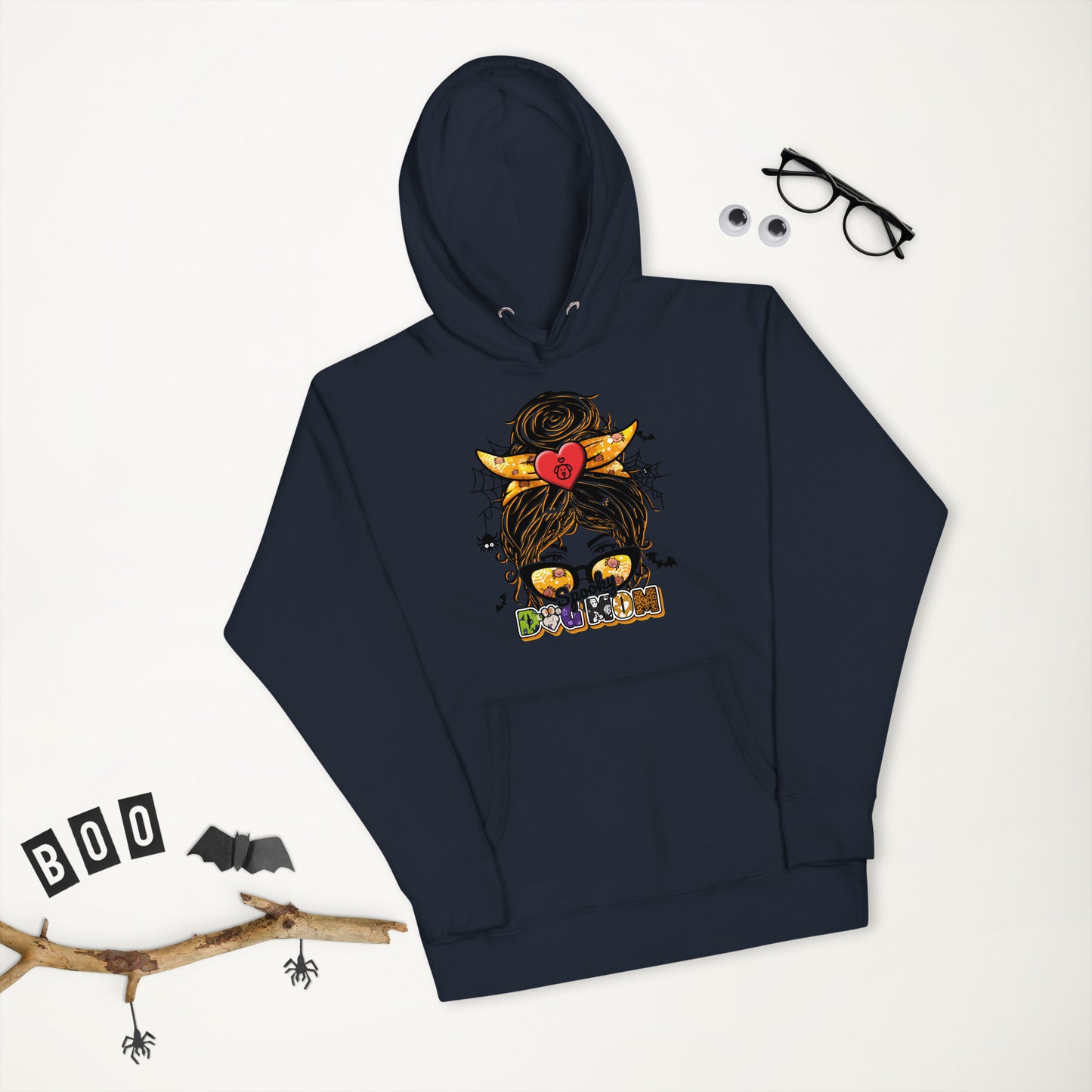 Spooky Dog Mom Unisex Hoodie