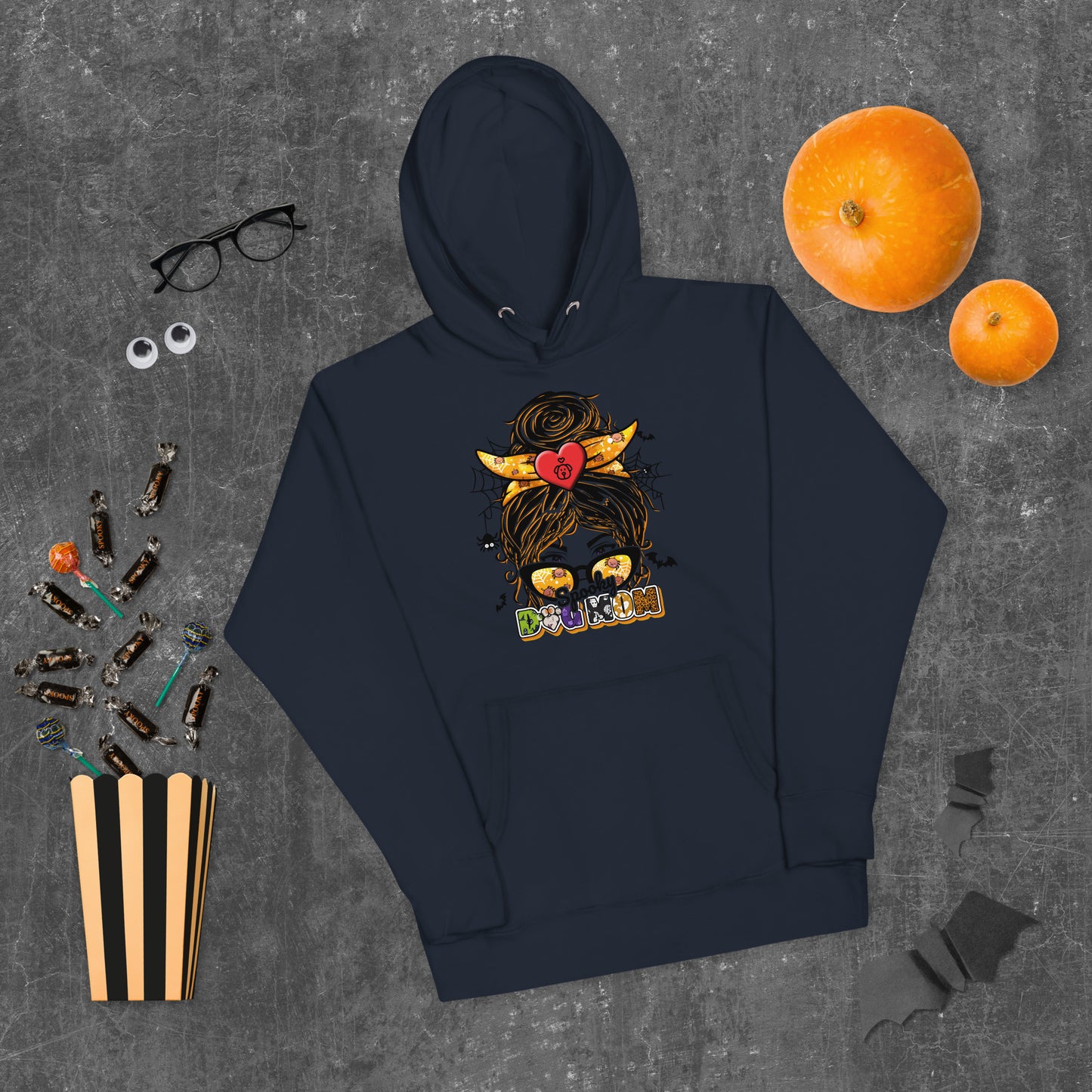 Spooky Dog Mom Unisex Hoodie