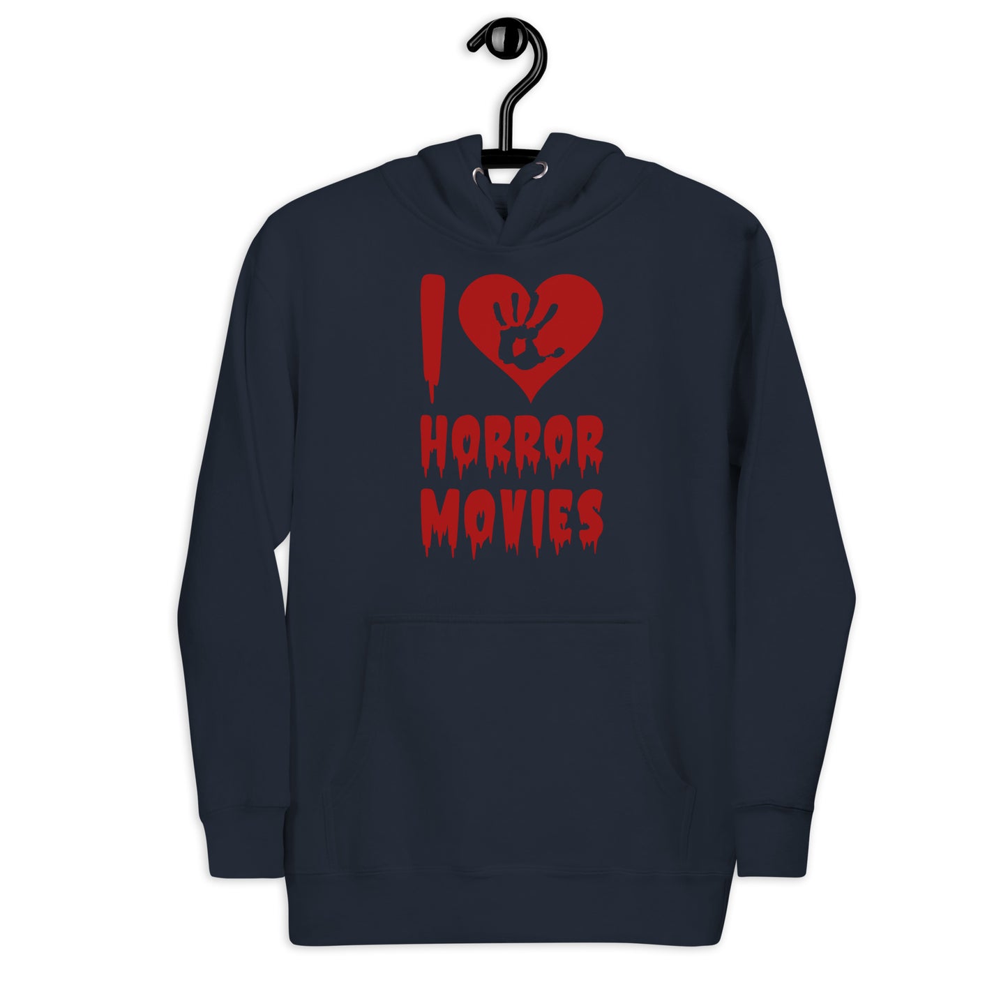 I Heart Horror Movies Unisex Hoodie