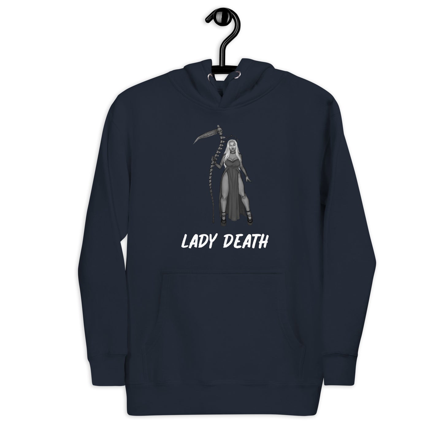 Lady Death - Cosmic Requiem Circle Unisex Hoodie