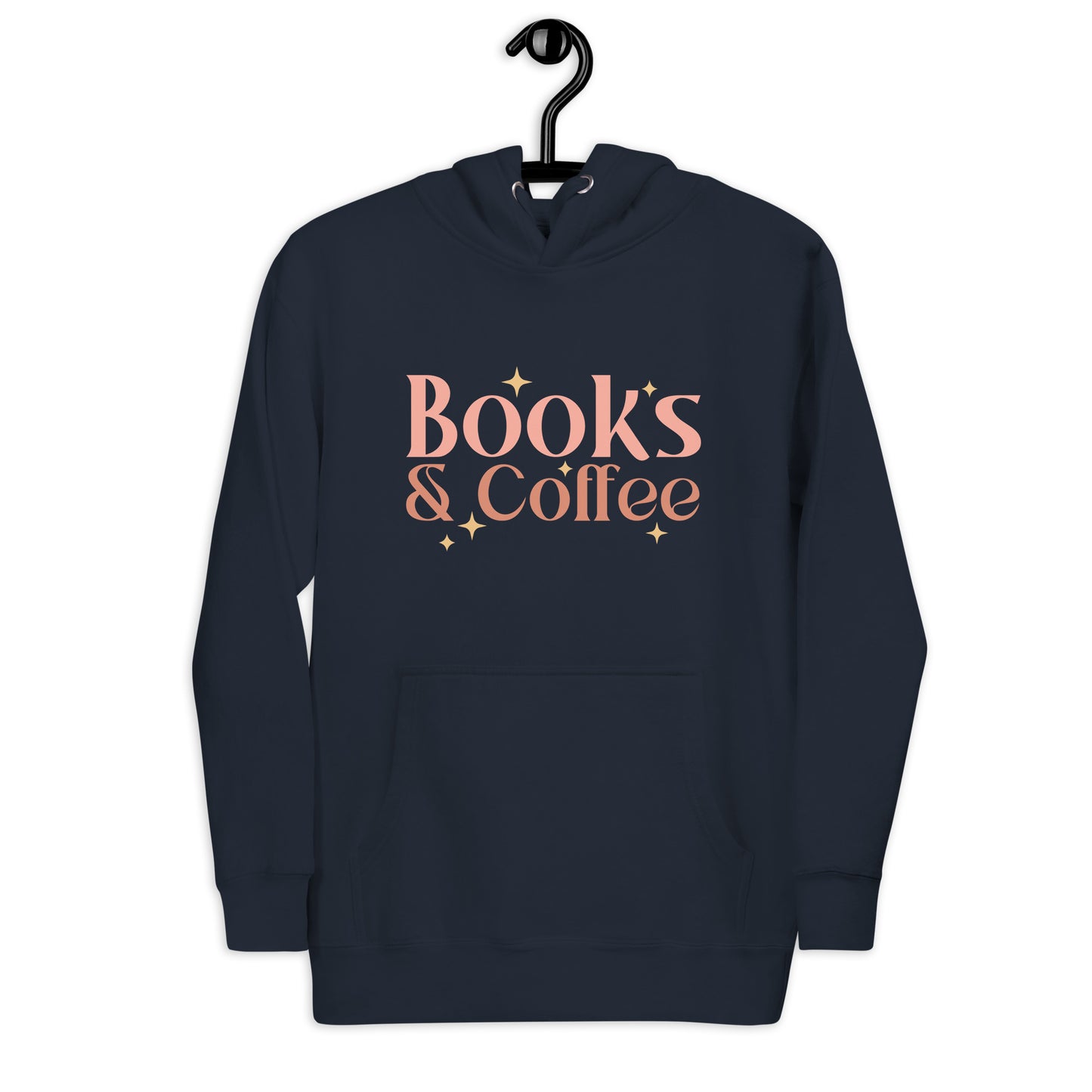 Books & Coffee Unisex Hoodie