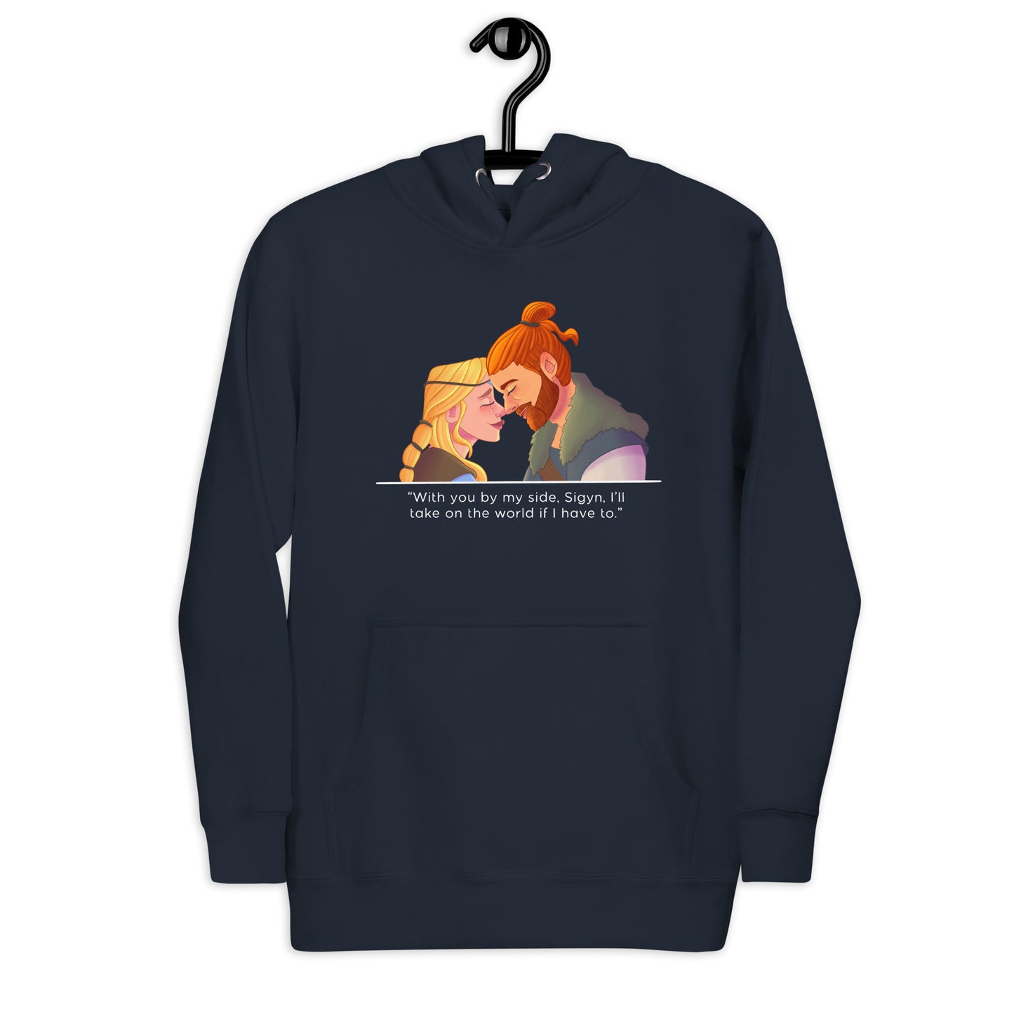 Loki & Sigyn "Take on the World" Hoodie – Serpentine Symphony by Lucinda Wicked