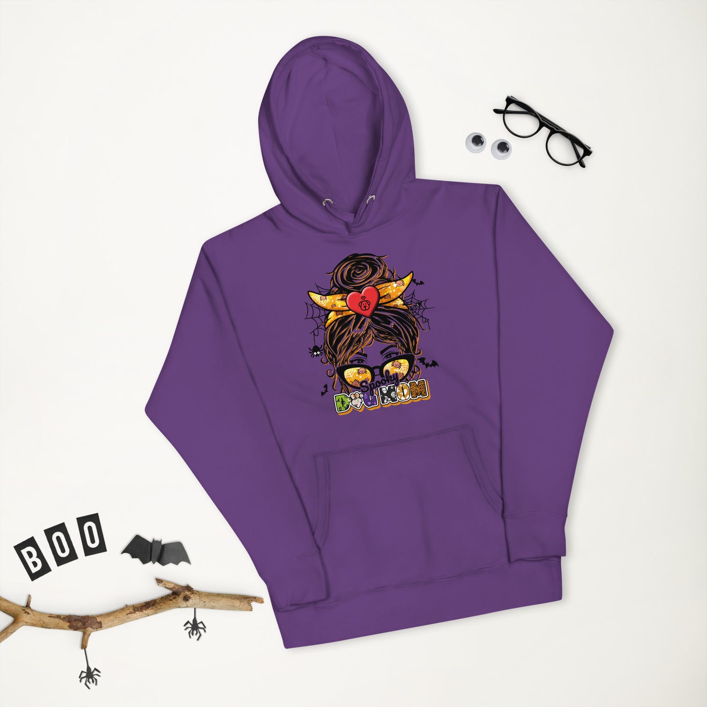 Spooky Dog Mom Unisex Hoodie
