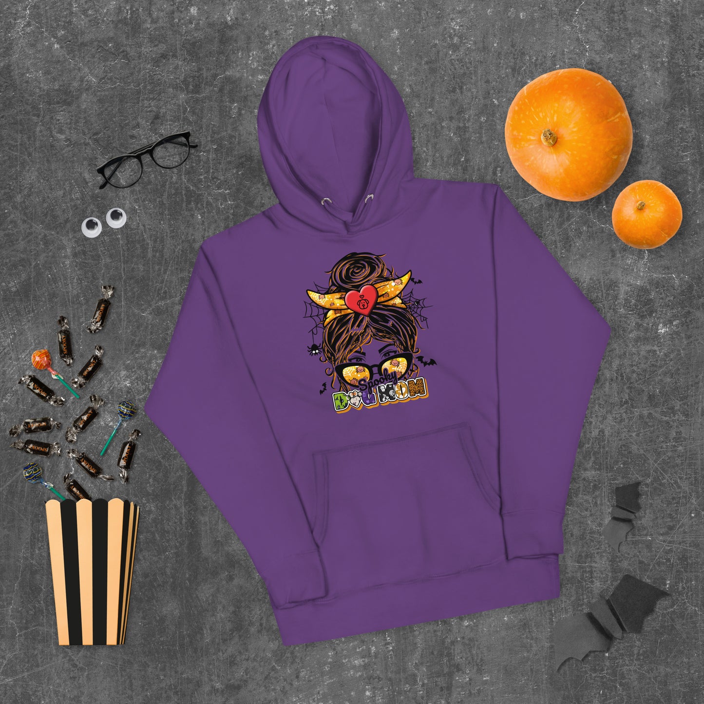 Spooky Dog Mom Unisex Hoodie