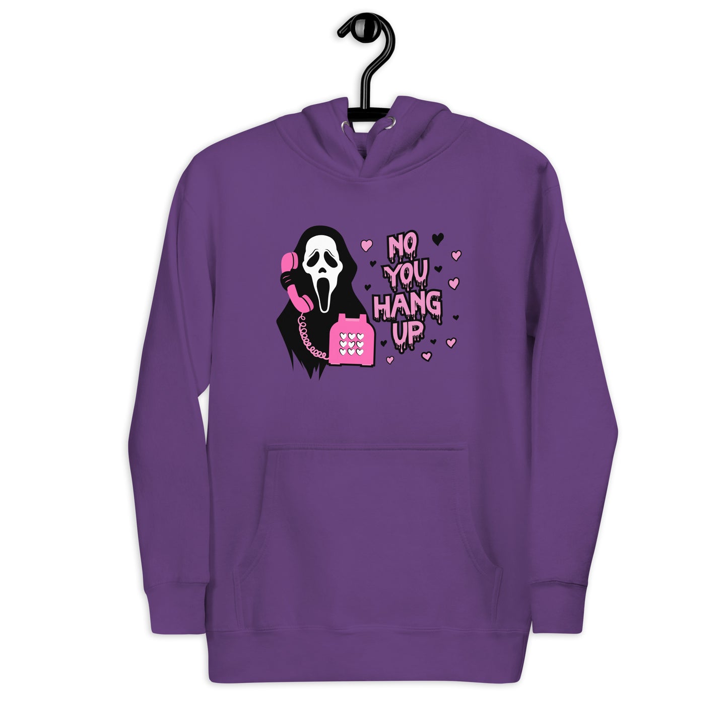 No You Hang Up Horror Unisex Hoodie
