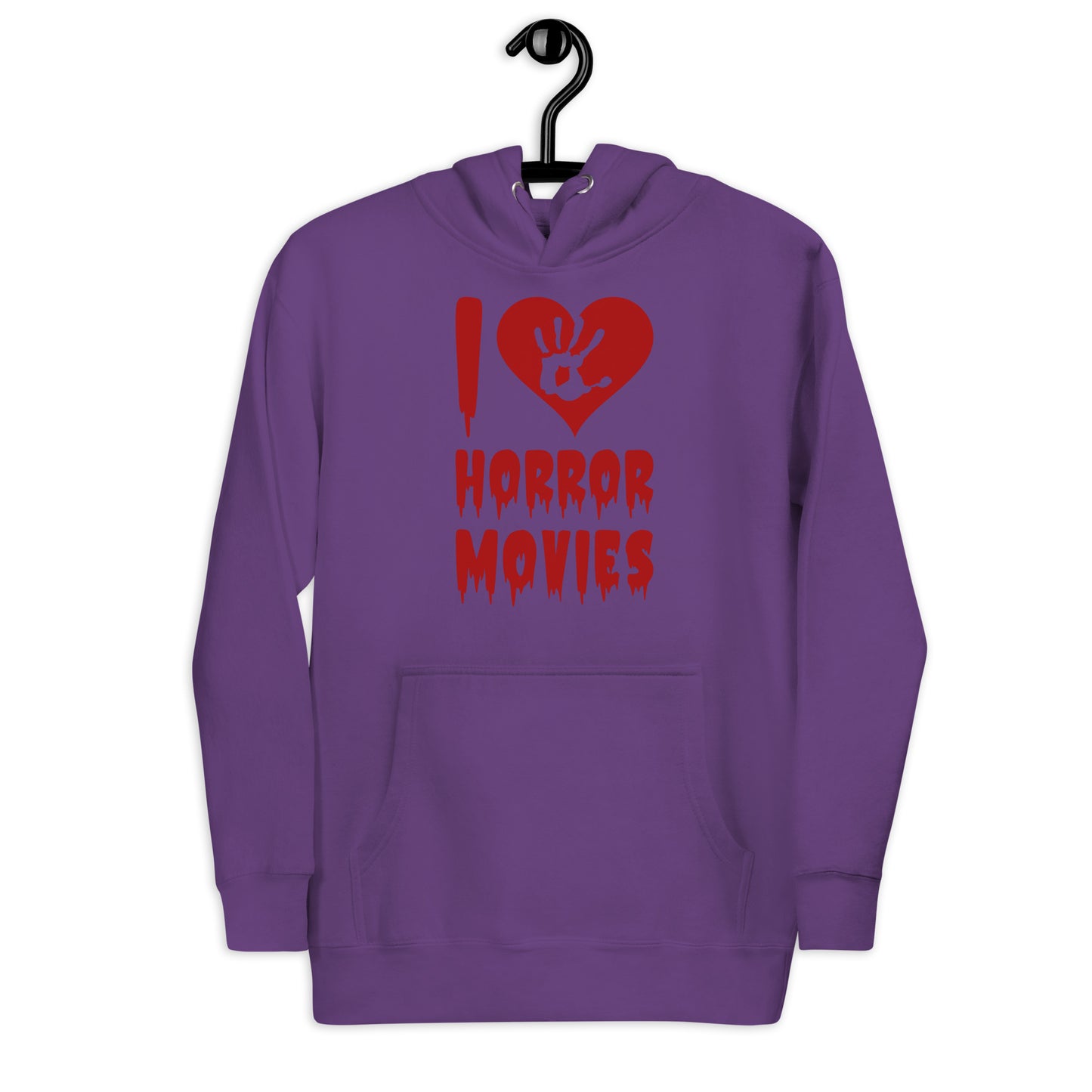 I Heart Horror Movies Unisex Hoodie