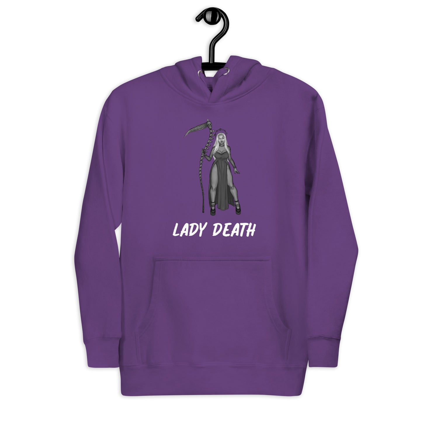 Lady Death - Cosmic Requiem Circle Unisex Hoodie