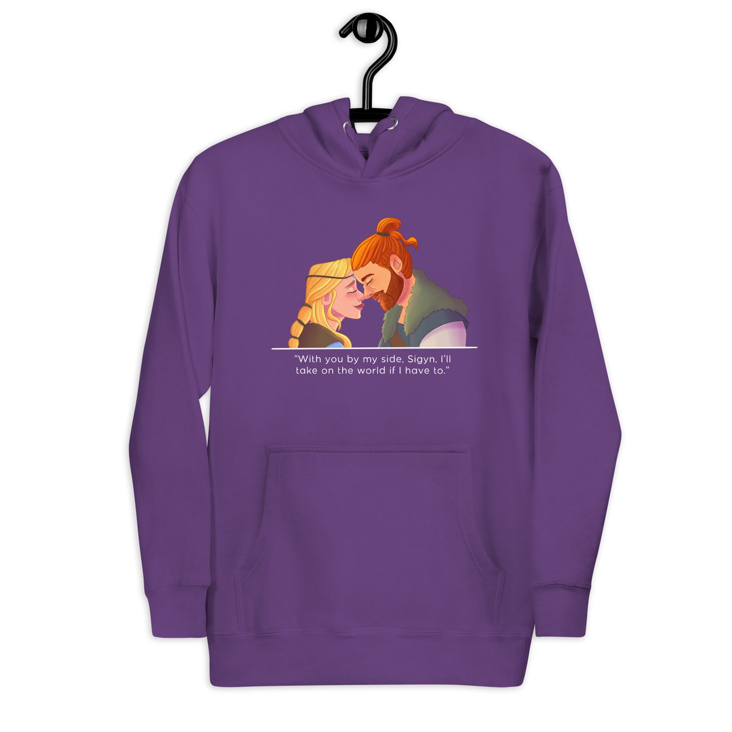 Loki & Sigyn "Take on the World" Hoodie – Serpentine Symphony by Lucinda Wicked