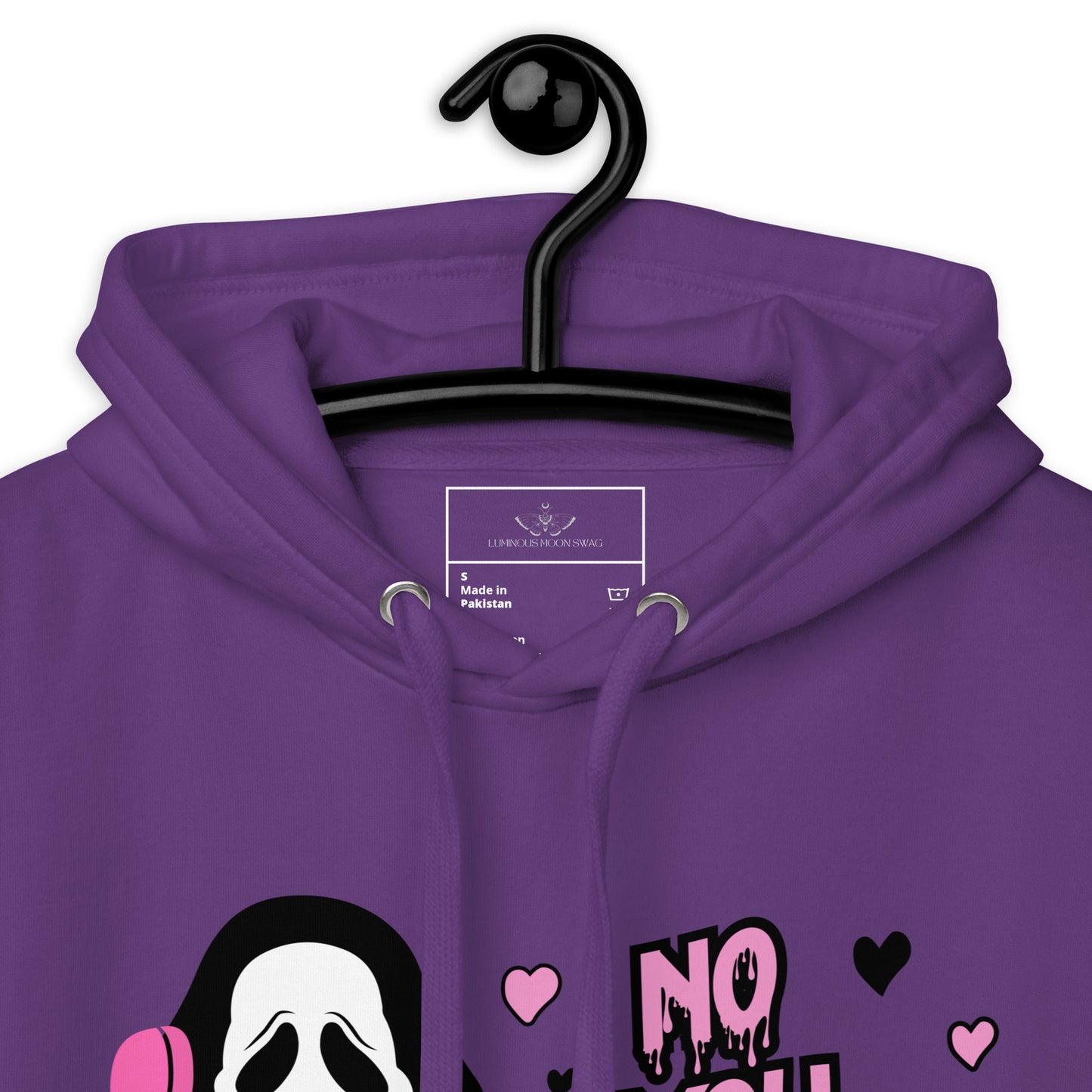 No You Hang Up Horror Unisex Hoodie