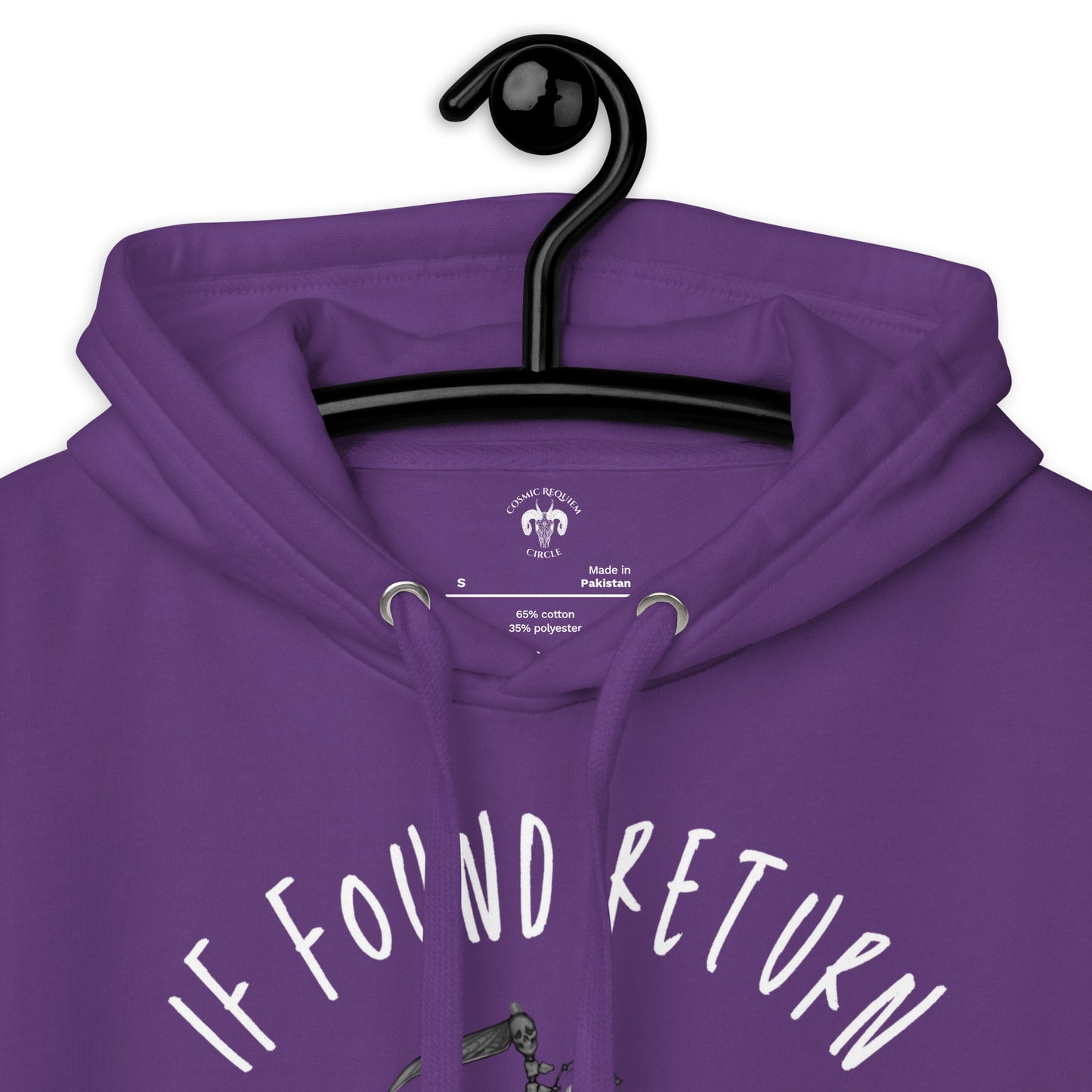 If Found Return to Lady Death Unisex Hoodie