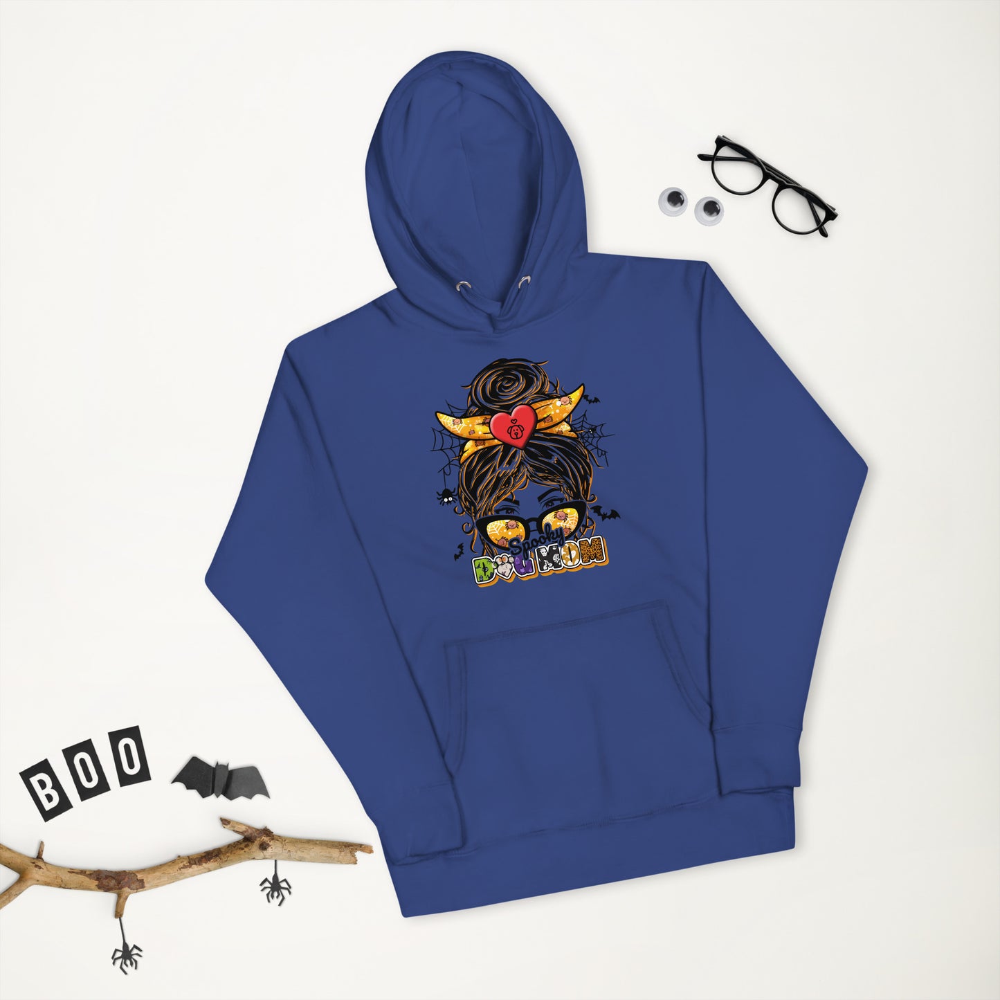 Spooky Dog Mom Unisex Hoodie