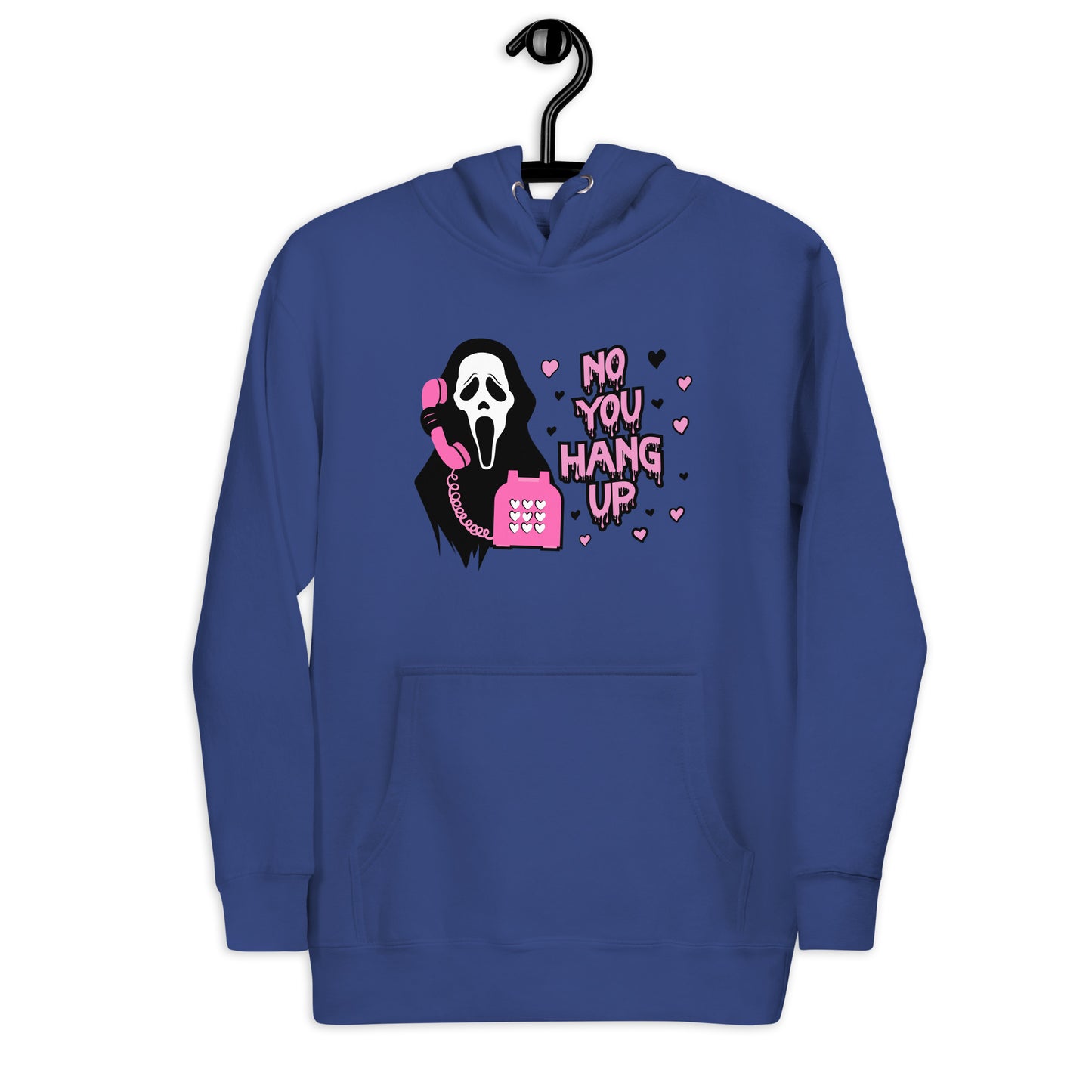 No You Hang Up Horror Unisex Hoodie