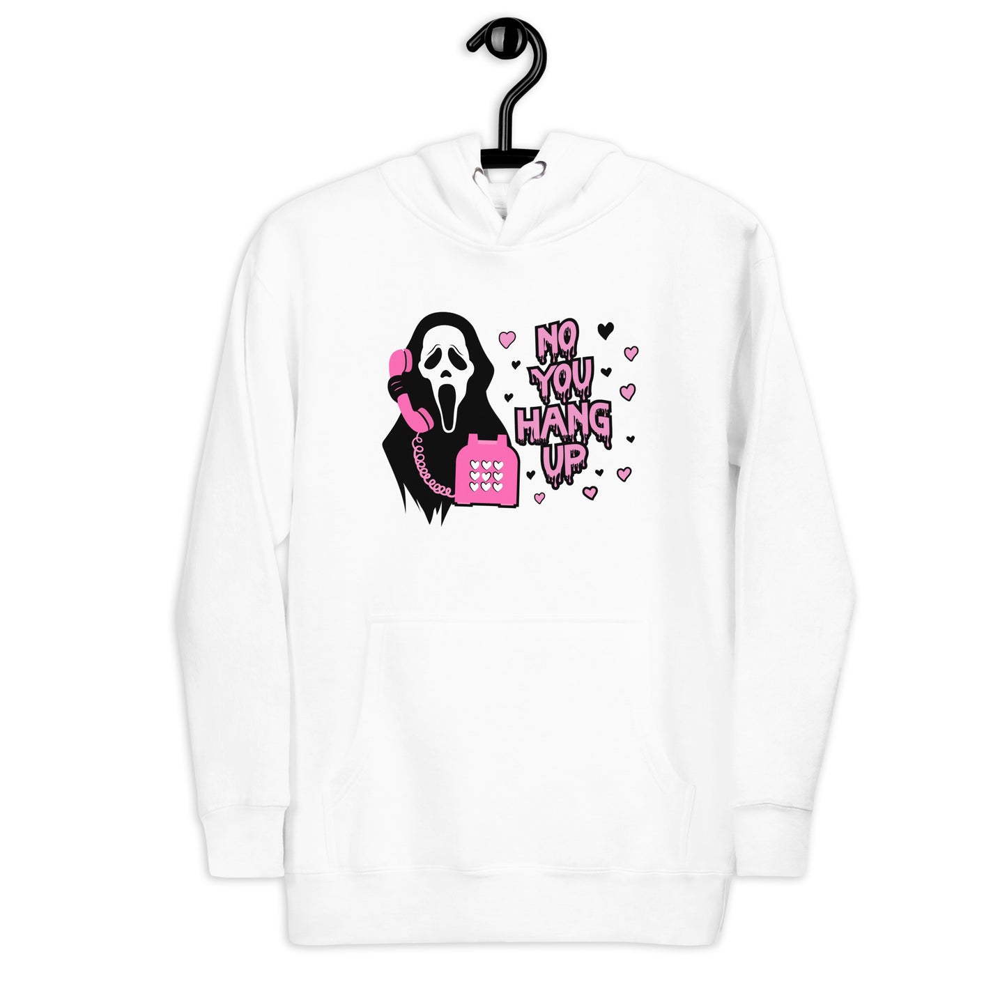 No You Hang Up Horror Unisex Hoodie