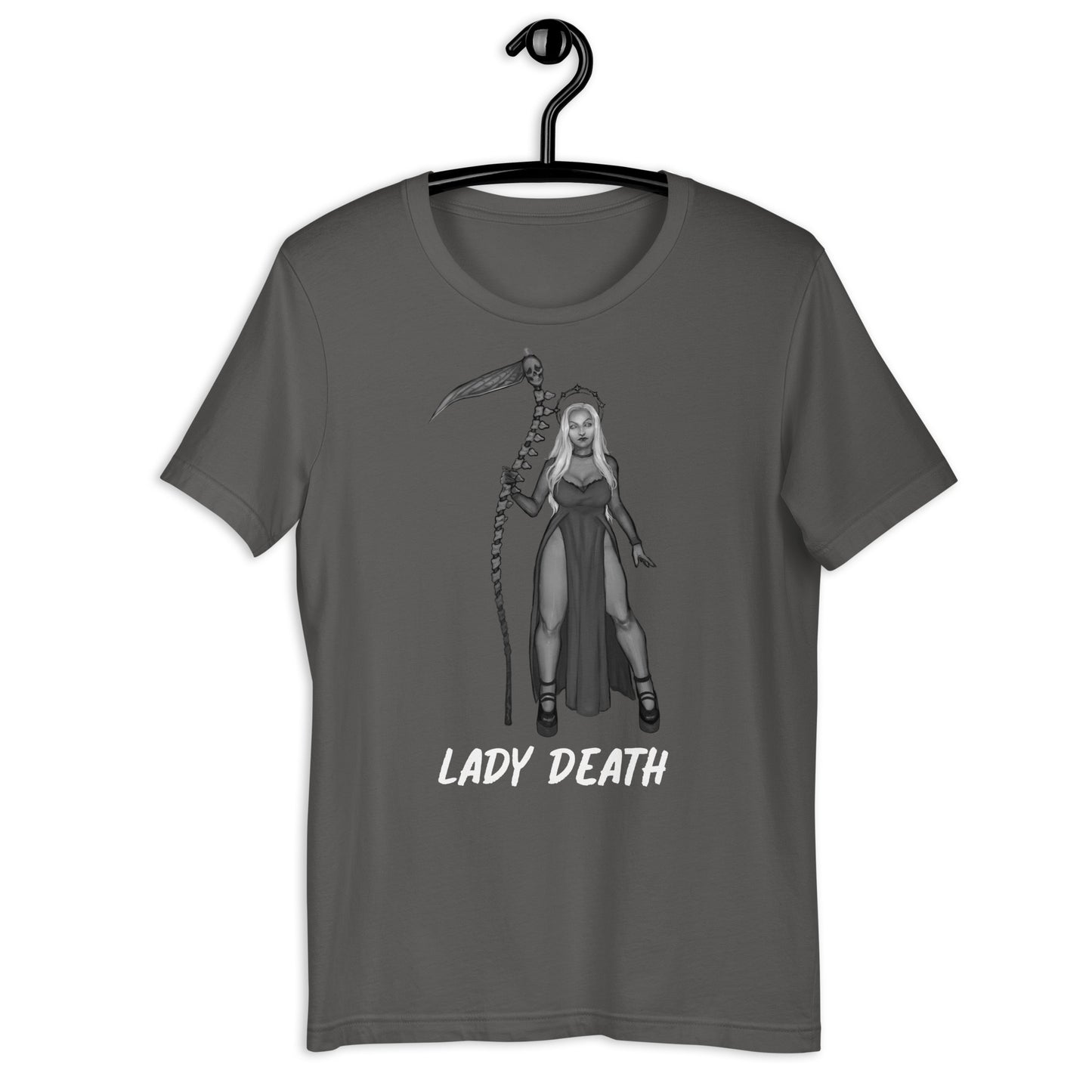 Lady Death Cosmic Requiem Circle Unisex t-shirt