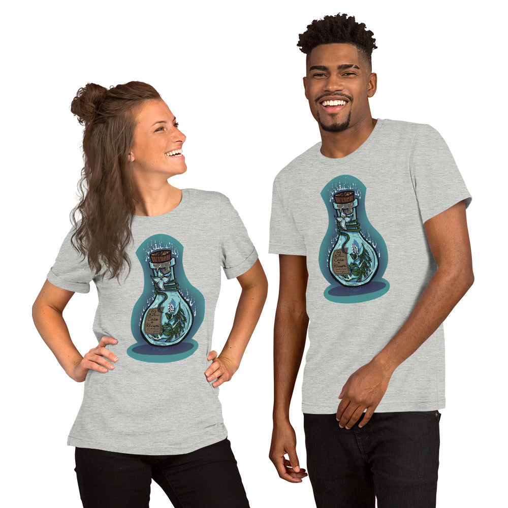 Whispers Across the Styx Potion Bottle T-Shirt by Madam__lj
