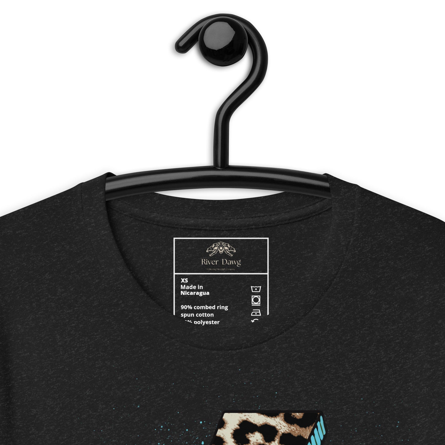 Dog Momma Leopard Lighting Bolt Unisex t-shirt