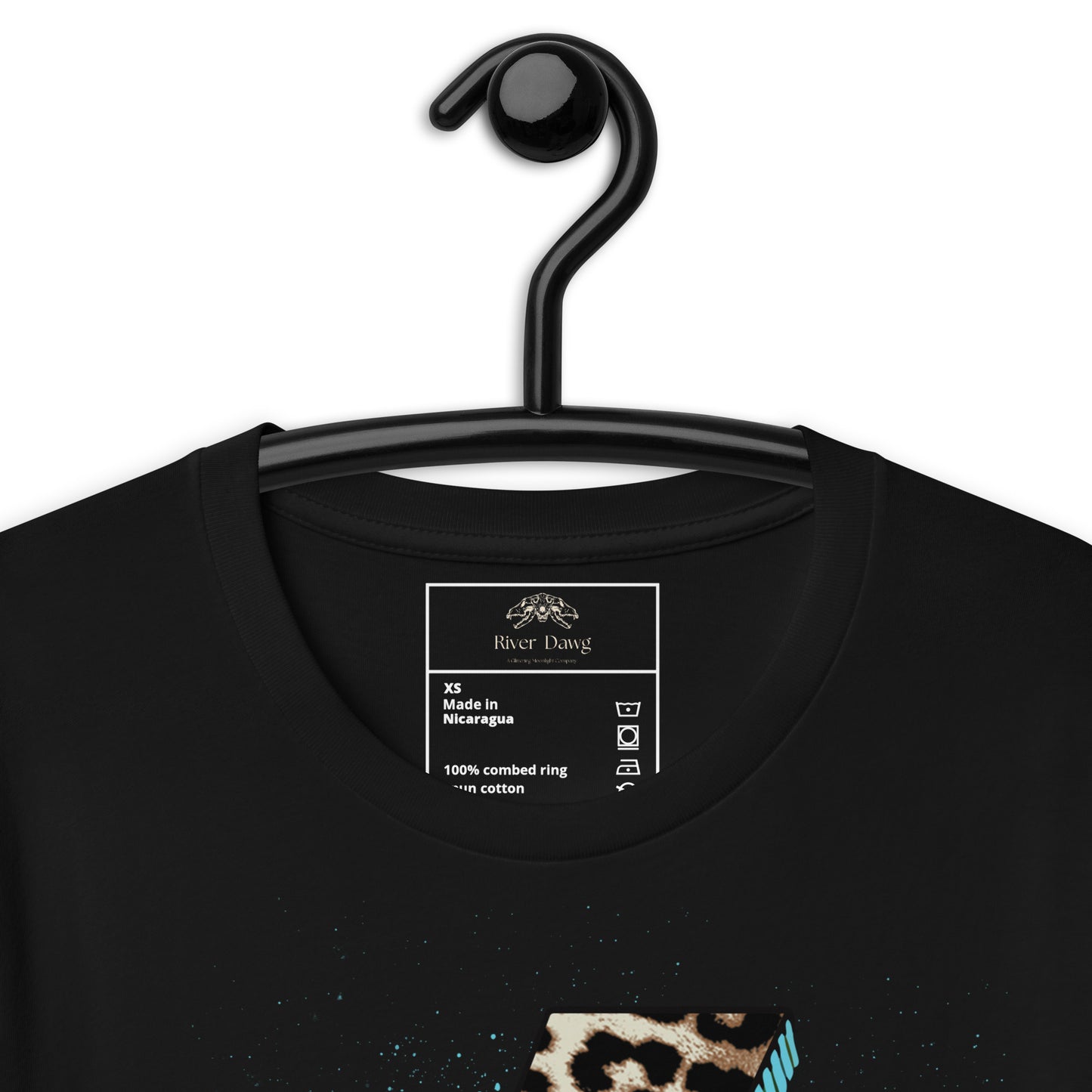 Dog Momma Leopard Lighting Bolt Unisex t-shirt