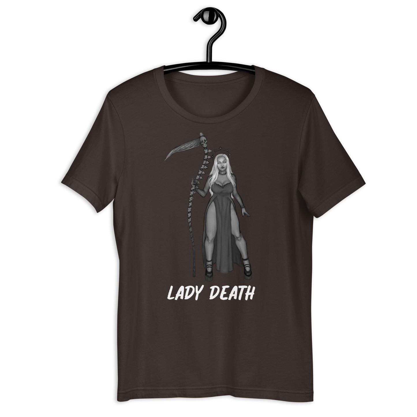 Lady Death Cosmic Requiem Circle Unisex t-shirt