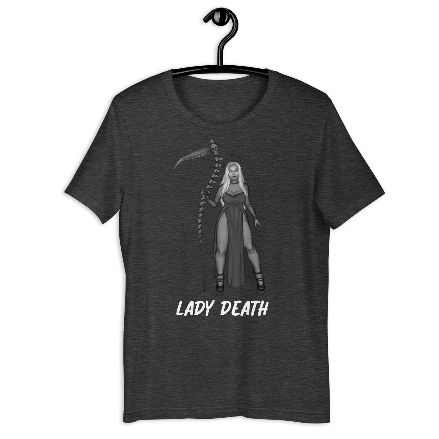 Lady Death Cosmic Requiem Circle Unisex t-shirt