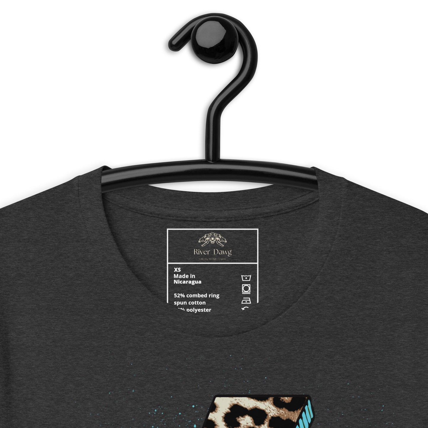 Dog Momma Leopard Lighting Bolt Unisex t-shirt