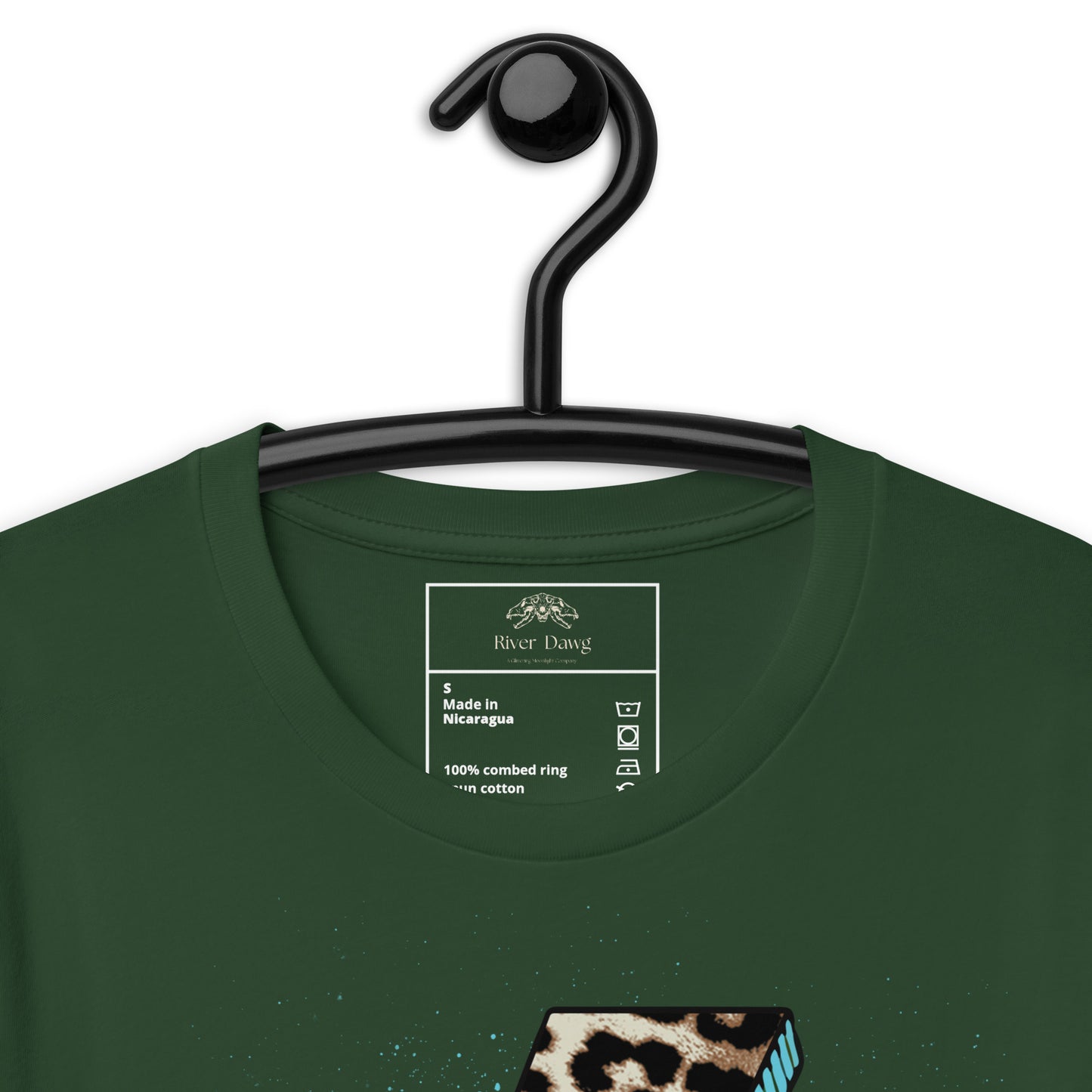 Dog Momma Leopard Lighting Bolt Unisex t-shirt