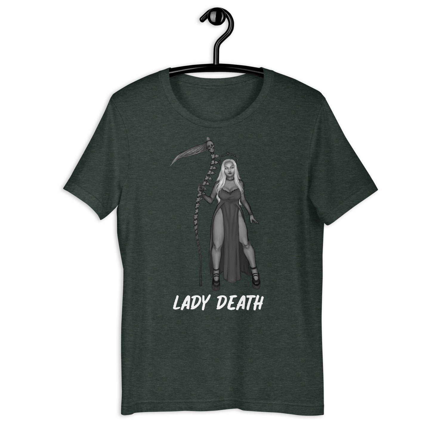Lady Death Cosmic Requiem Circle Unisex t-shirt