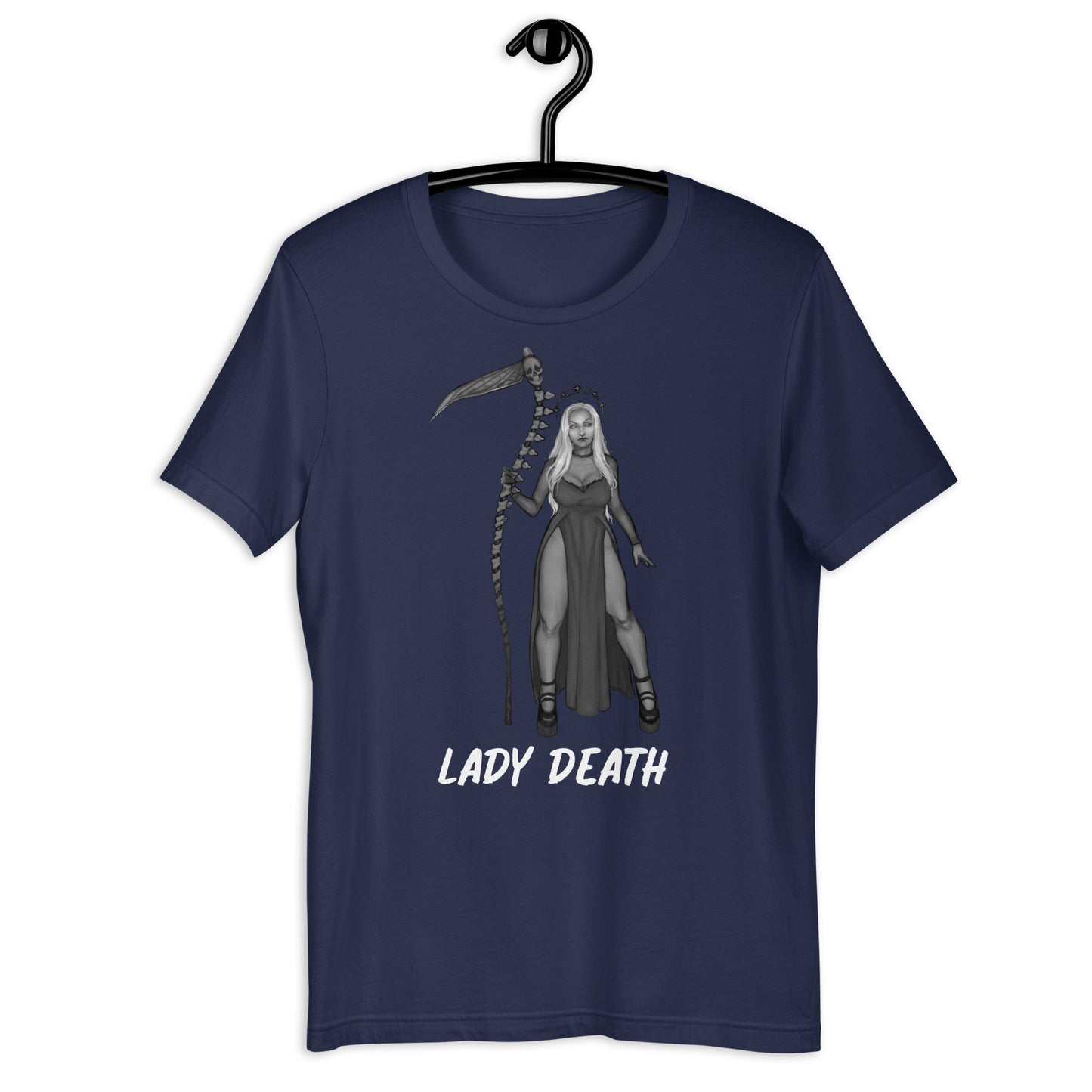 Lady Death Cosmic Requiem Circle Unisex t-shirt