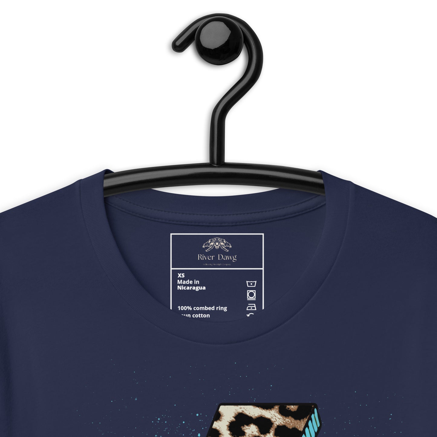 Dog Momma Leopard Lighting Bolt Unisex t-shirt