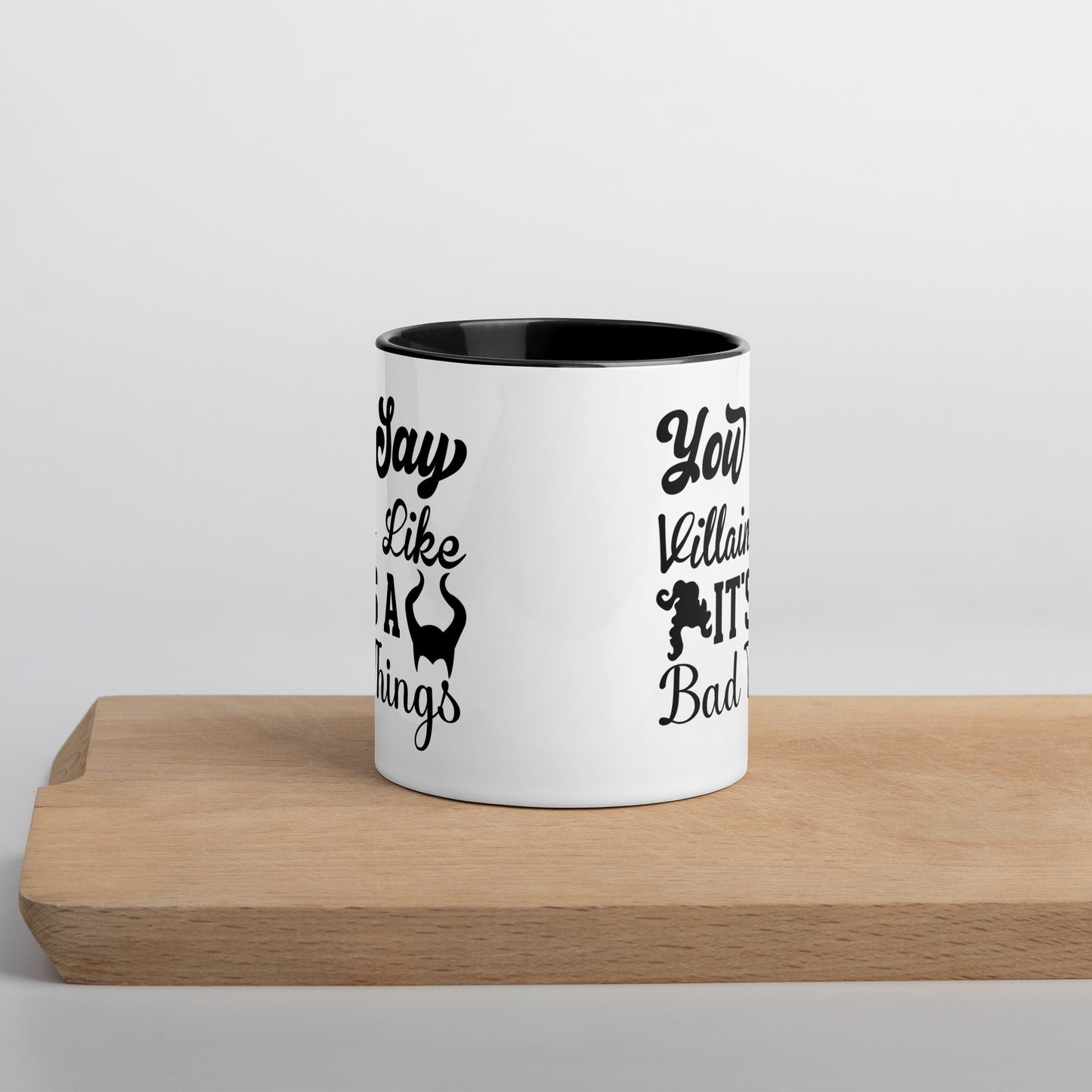 Chillin Villain Mug with Color Inside