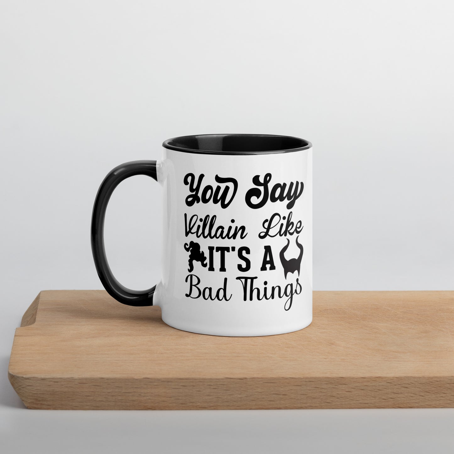 Chillin Villain Mug with Color Inside