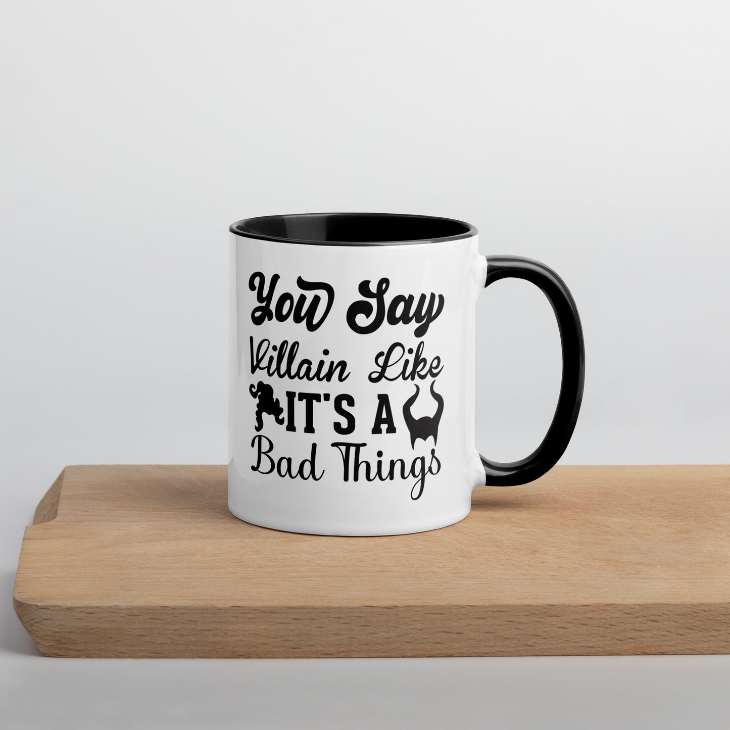 Chillin Villain Mug with Color Inside