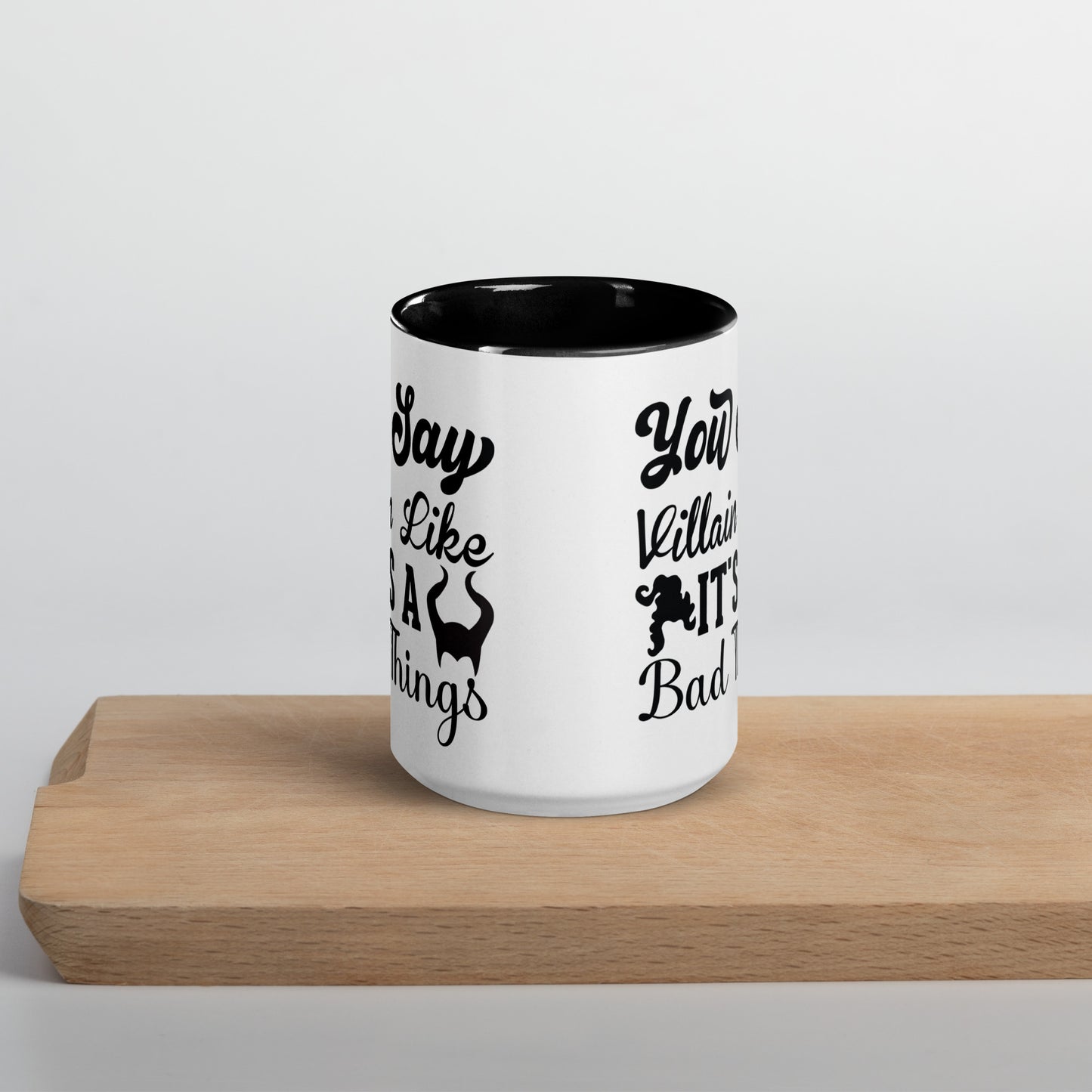 Chillin Villain Mug with Color Inside