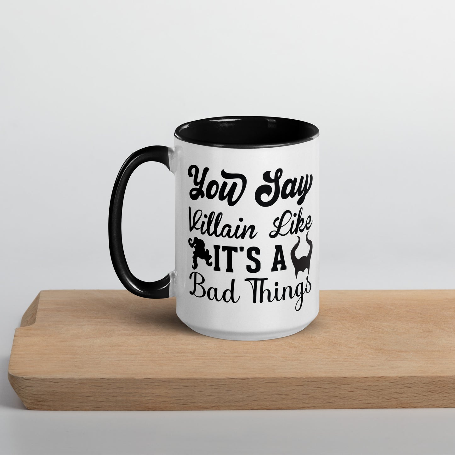 Chillin Villain Mug with Color Inside